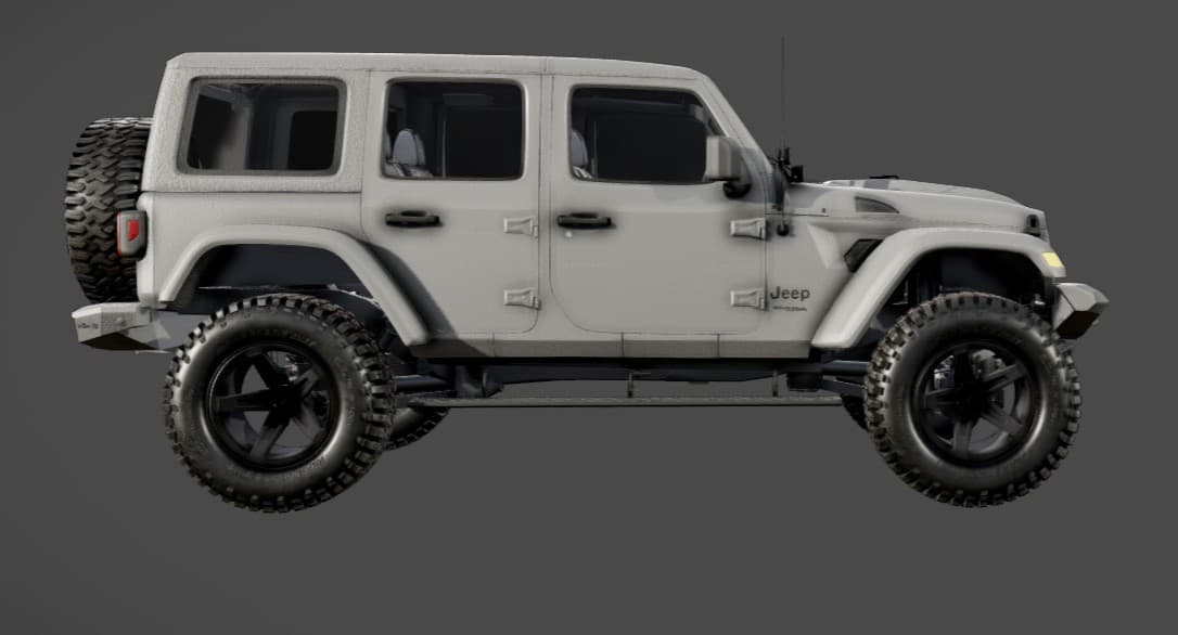2026 JEEP WRANGLER in Grey, photo 5 of 23