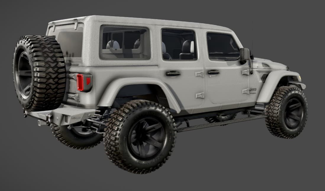 2026 JEEP WRANGLER in Grey, photo 6 of 23