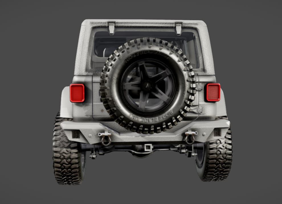 2026 JEEP WRANGLER in Grey, photo 7 of 23