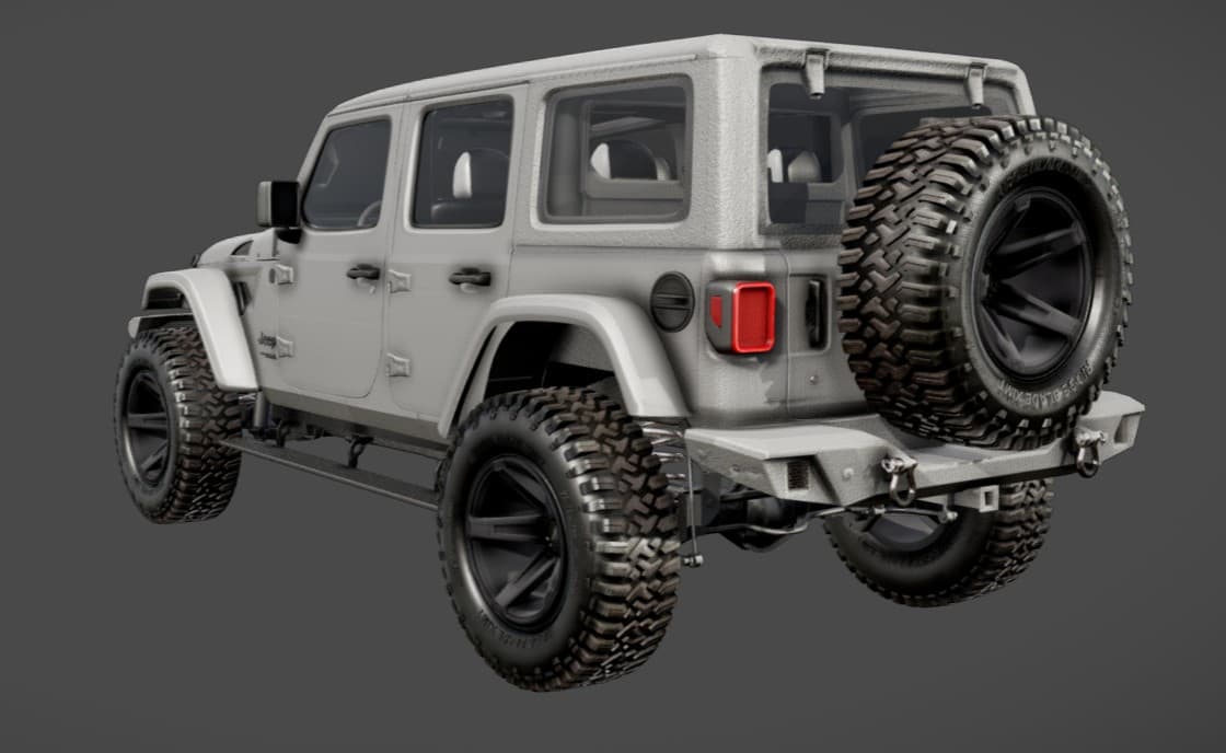 2026 JEEP WRANGLER in Grey, photo 8 of 23