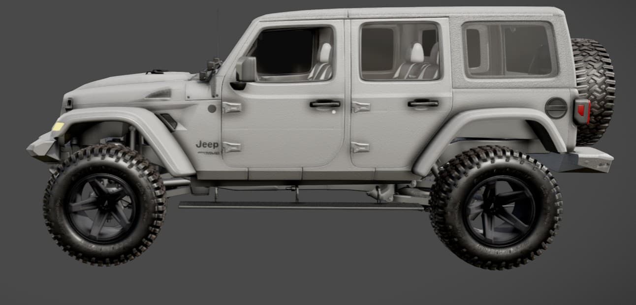 2026 JEEP WRANGLER in Grey, photo 9 of 23