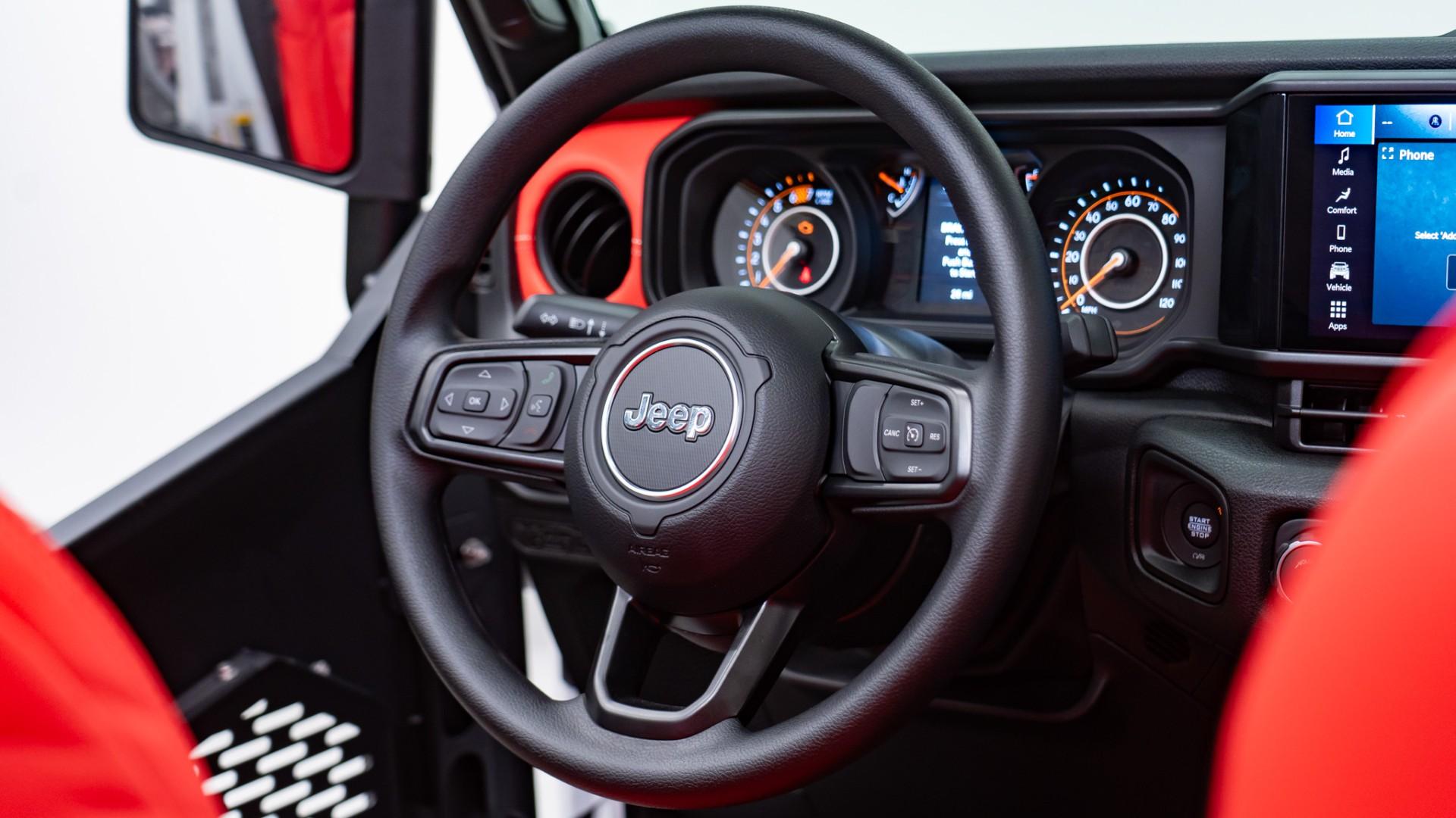 2026 JEEP WRANGLER in BRIGHT WHITE CLEARCOAT, photo 12 of 56