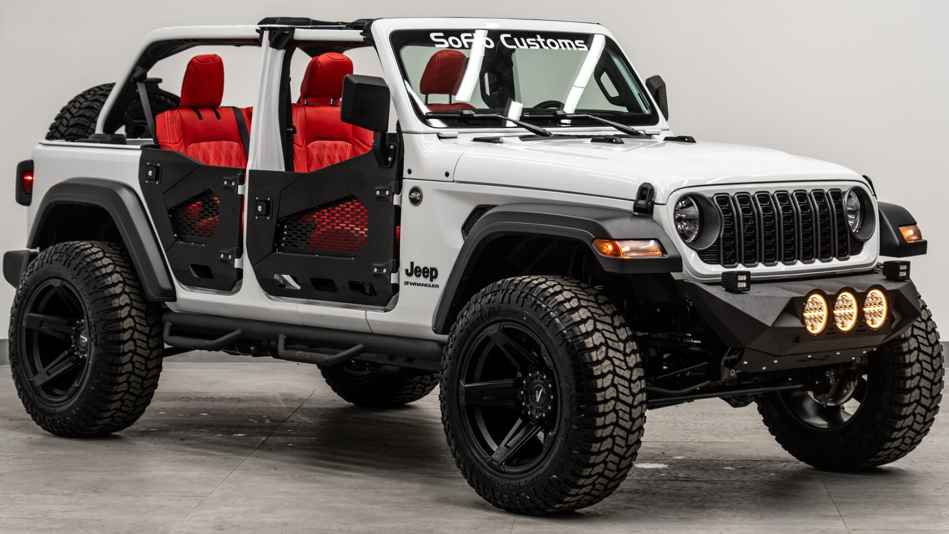 2026 JEEP WRANGLER in BRIGHT WHITE CLEARCOAT, photo 34 of 56