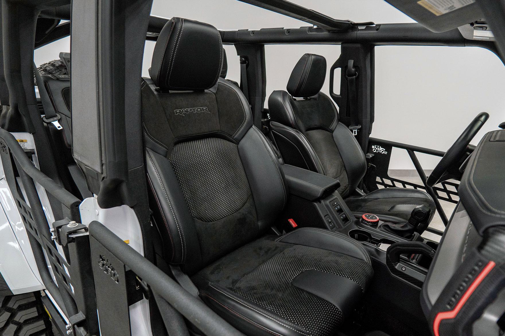 2024 FORD BRONCO RAPTOR in White, photo 27 of 58