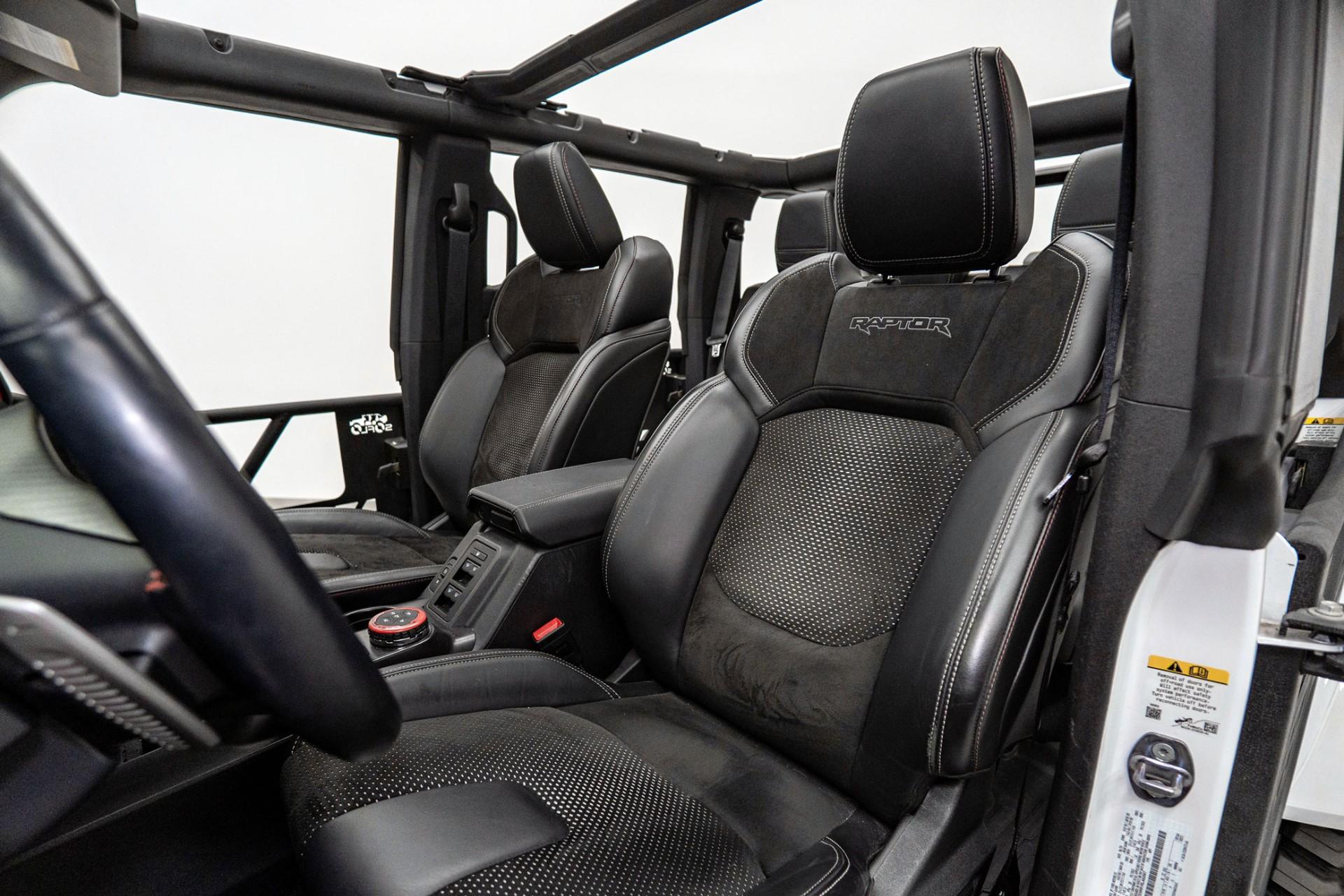 2024 FORD BRONCO RAPTOR in White, photo 31 of 58