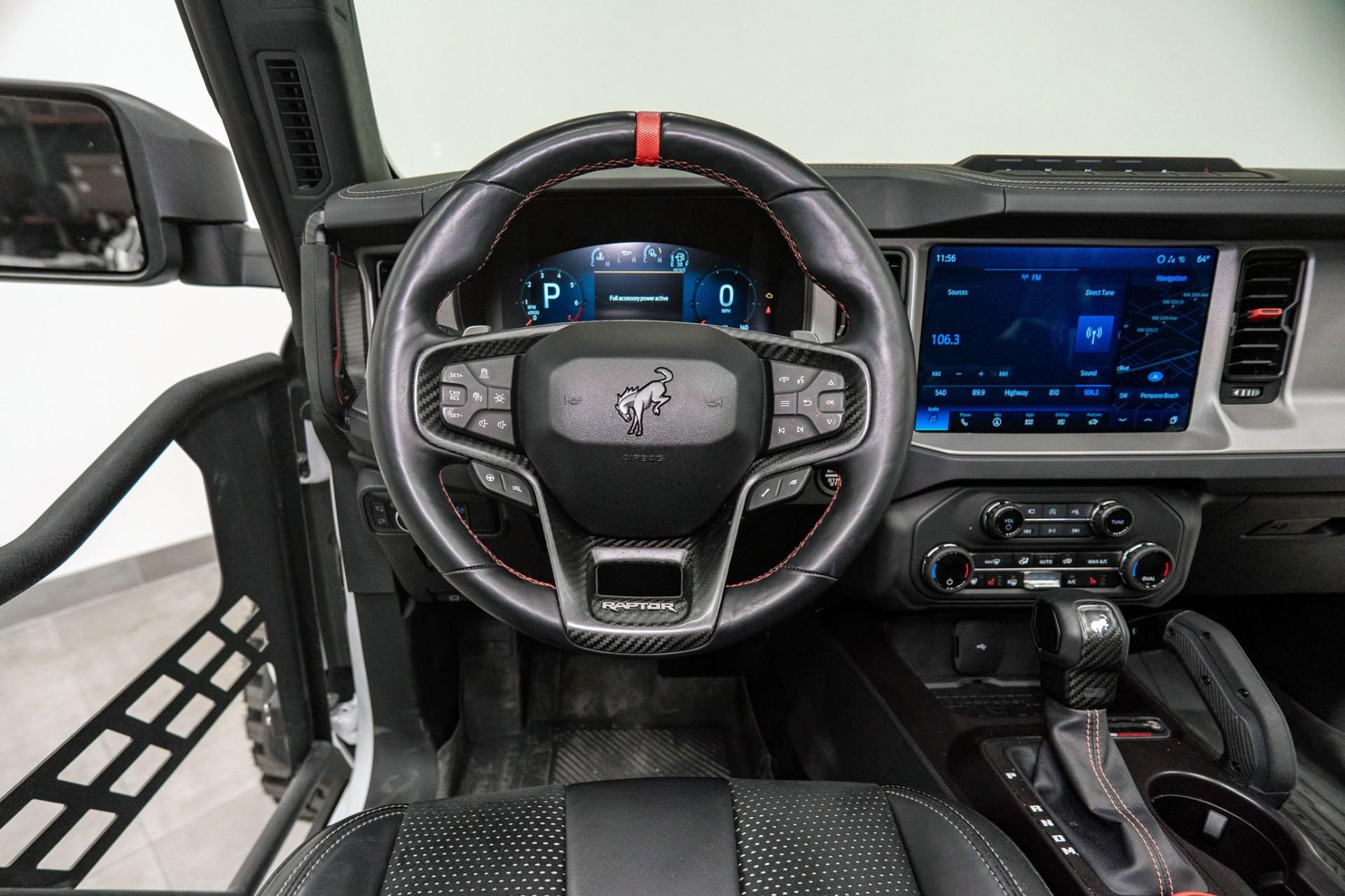 2024 FORD BRONCO RAPTOR in White, photo 33 of 58