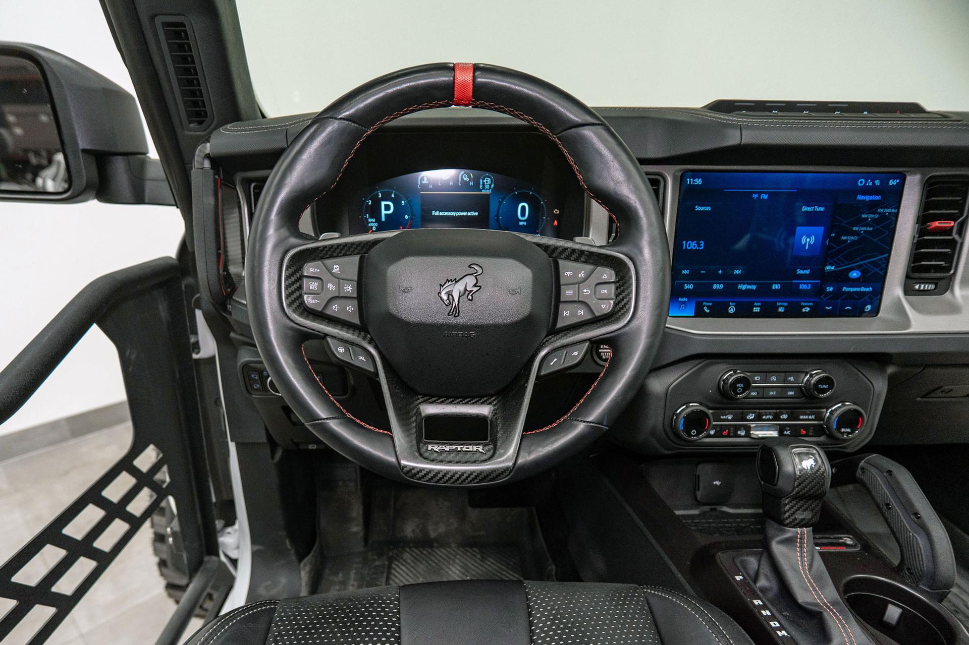 2024 FORD BRONCO RAPTOR in White, photo 34 of 58