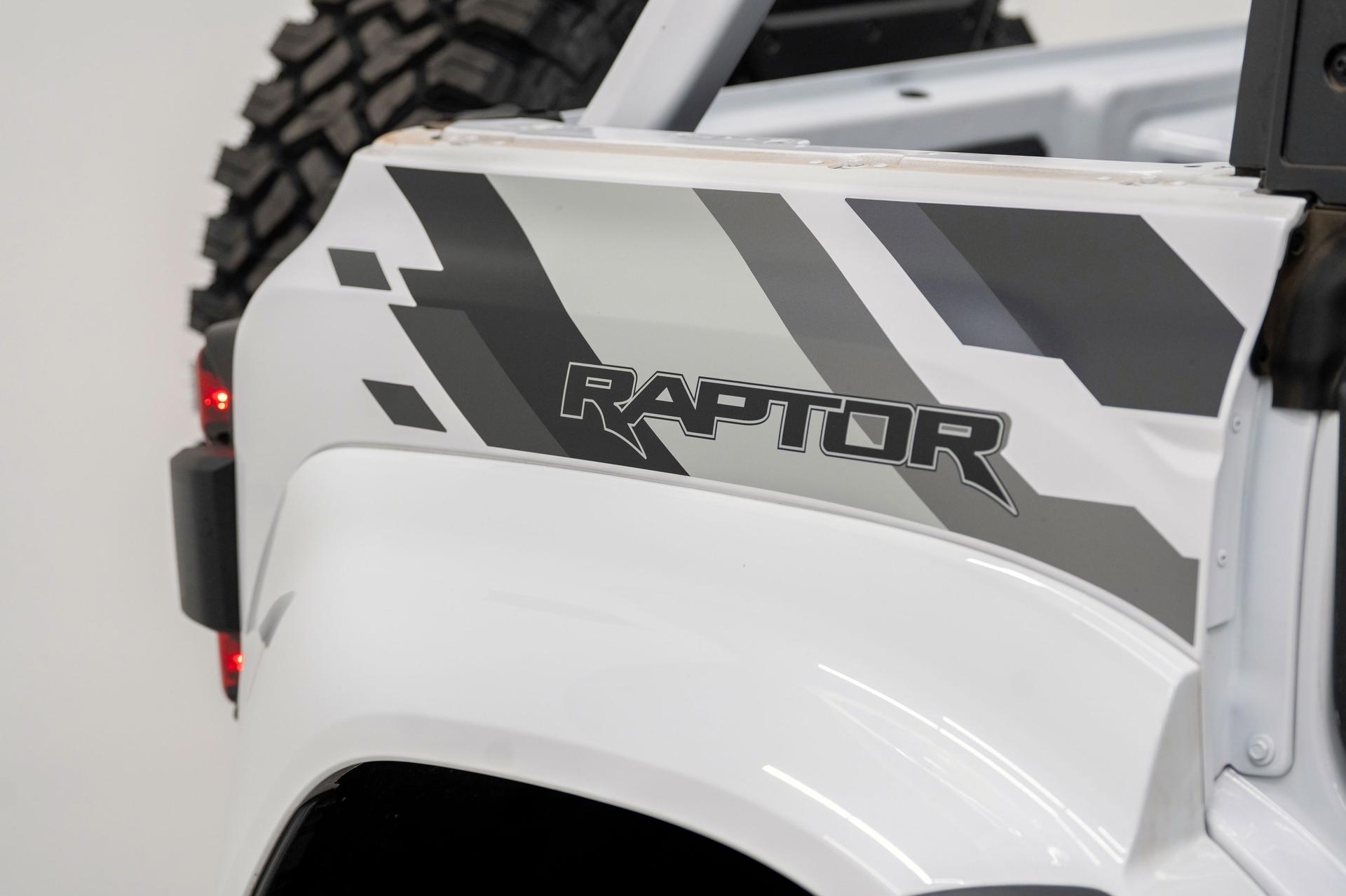 2024 FORD BRONCO RAPTOR in White, photo 50 of 58
