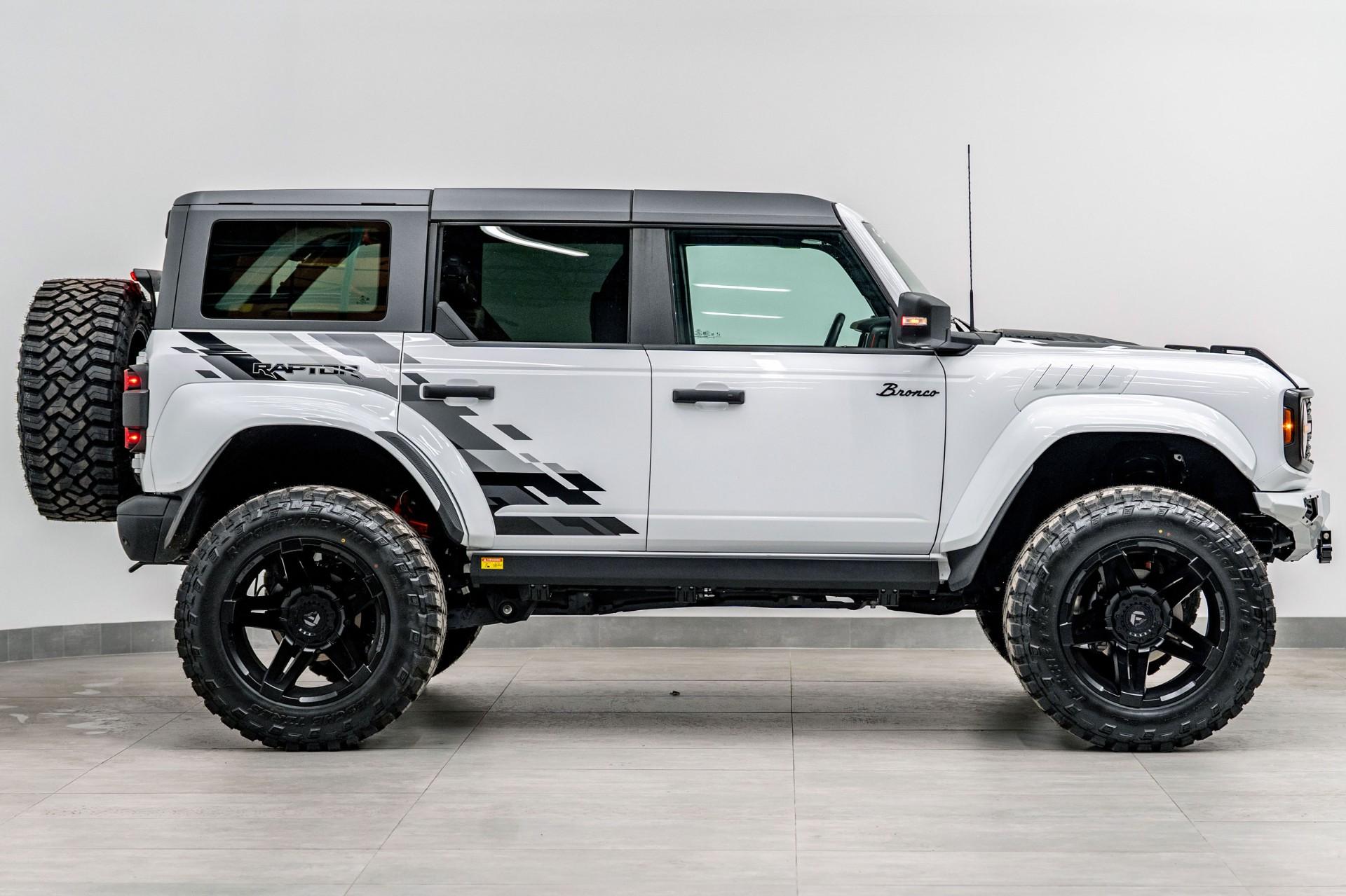 2024 FORD BRONCO RAPTOR in White, photo 7 of 58