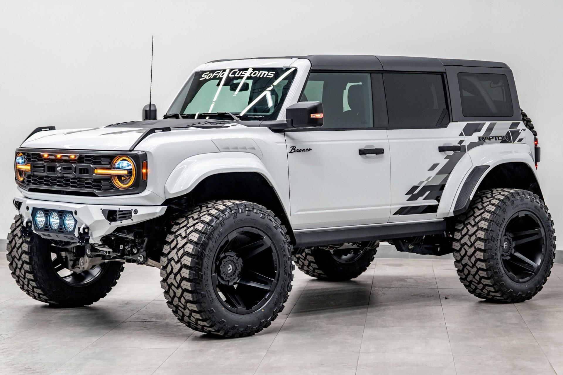 2024 FORD BRONCO RAPTOR in White, photo 4 of 58