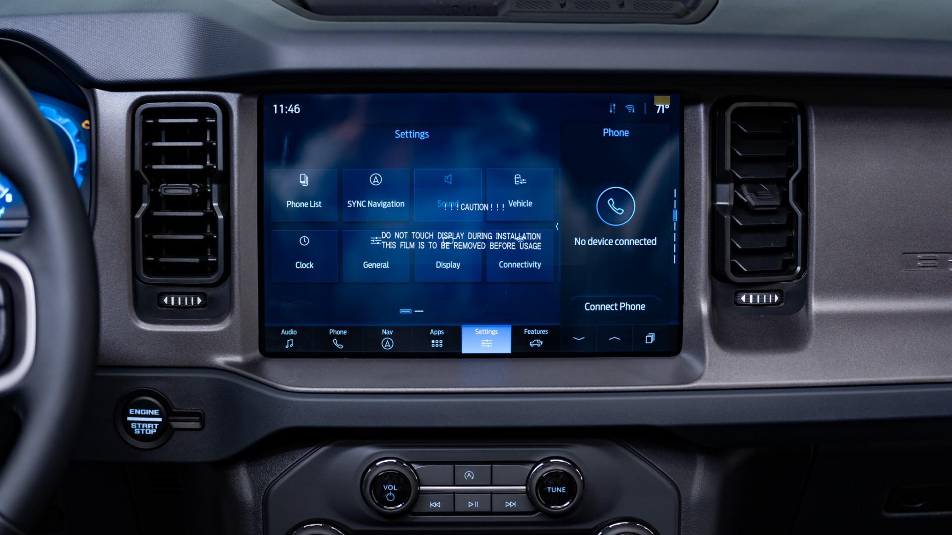 2025 FORD BRONCO in Carbonized Gray, photo 26 of 48