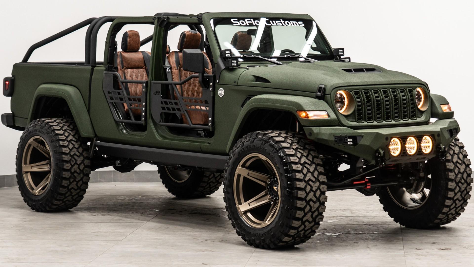 2025 JEEP GLADIATOR in Green, photo 25 of 57