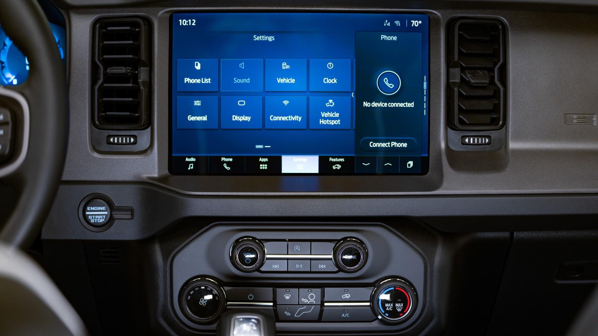 2025 FORD BRONCO in Black, photo 16 of 51