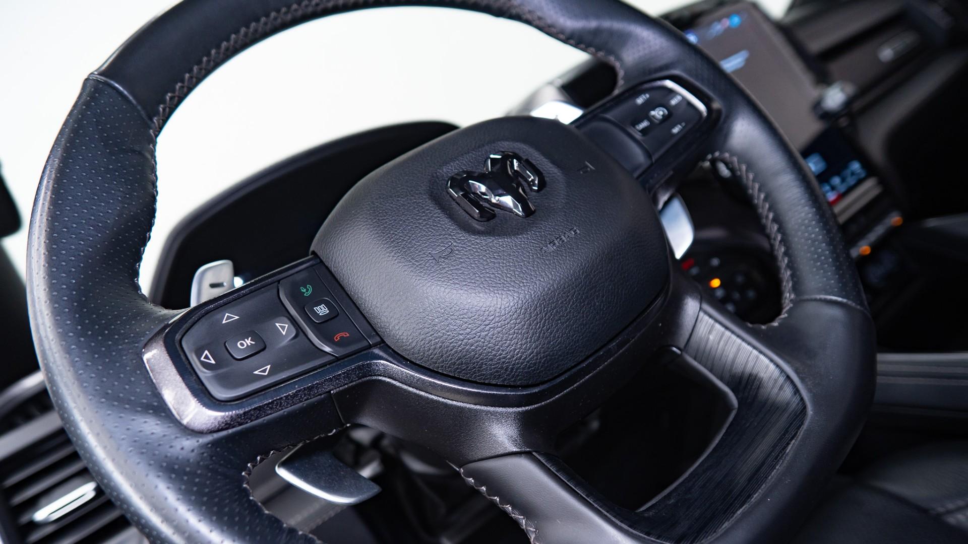 2024 RAM TRX in DIAMOND BLACK CRYSTAL PEARLCOAT, photo 36 of 49