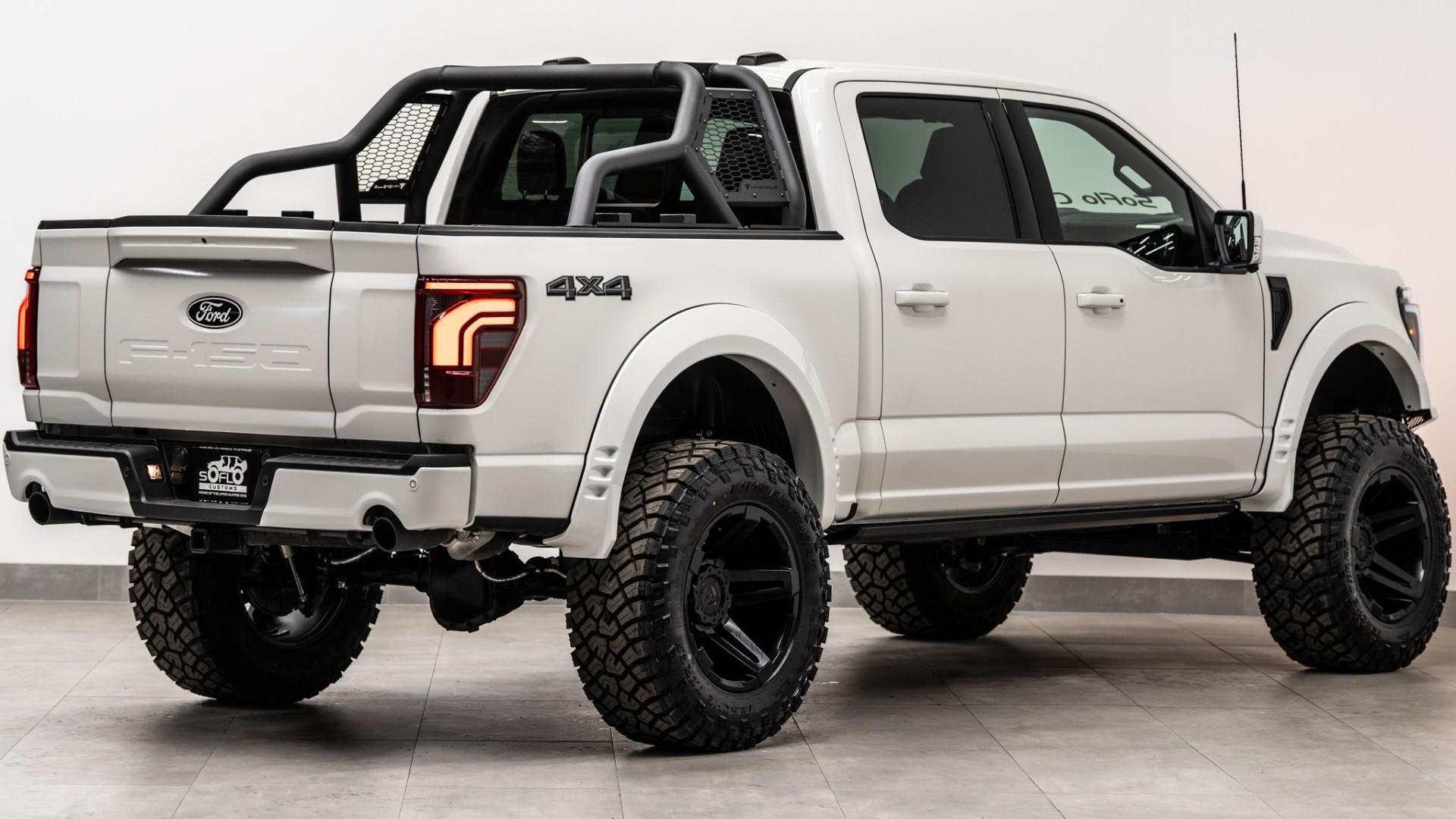 2025 FORD F-150 LARIAT in White, photo 8 of 56