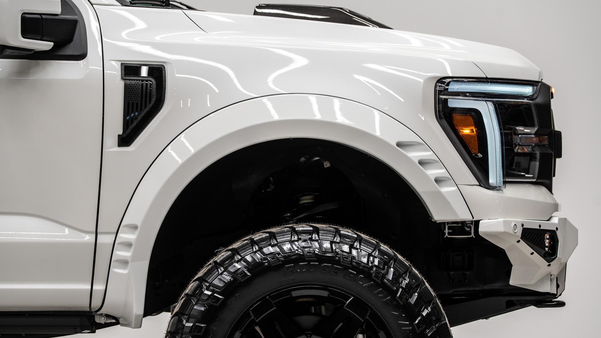 2025 FORD F-150 LARIAT in White, photo 35 of 56