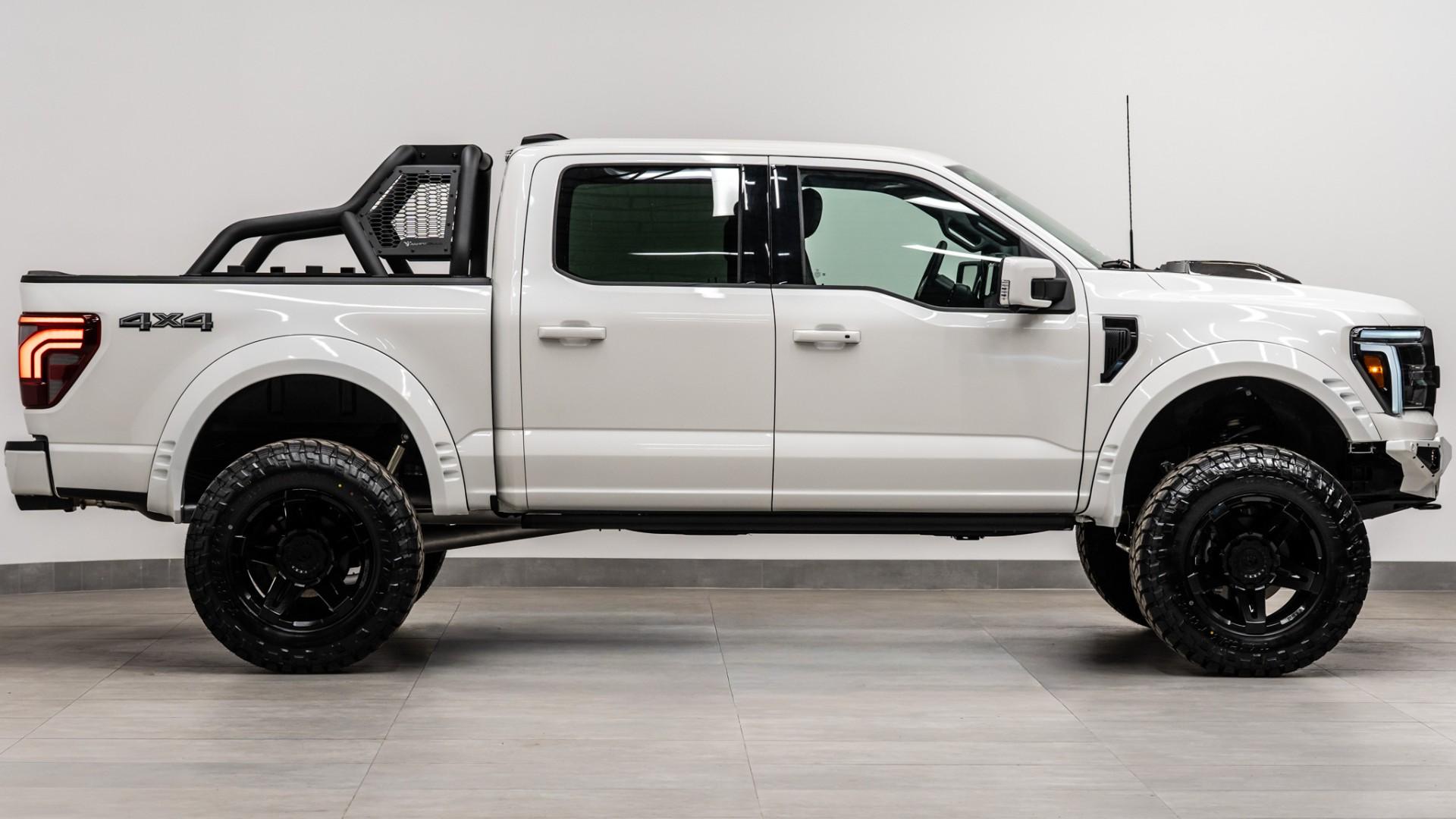 2025 FORD F-150 LARIAT in White, photo 7 of 56