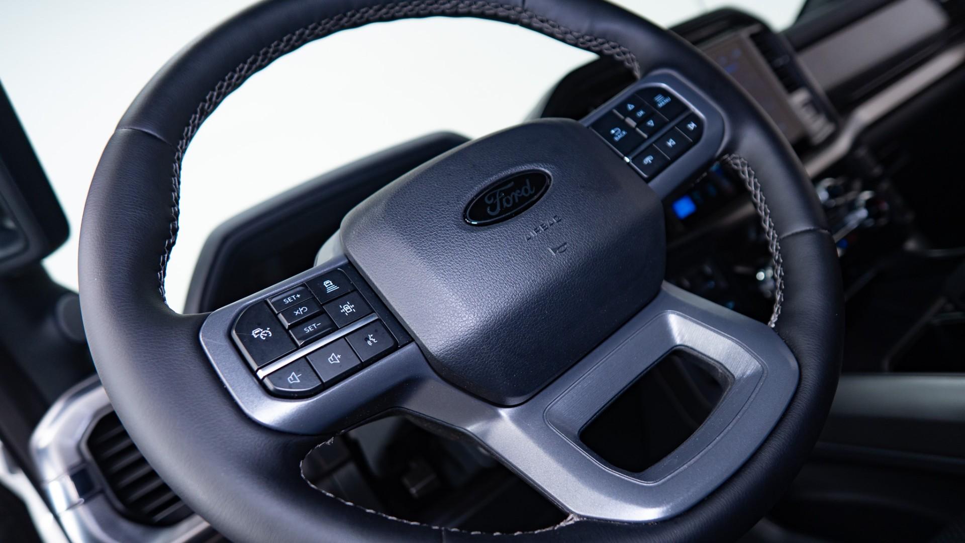 2025 FORD F-150 LARIAT in White, photo 44 of 56