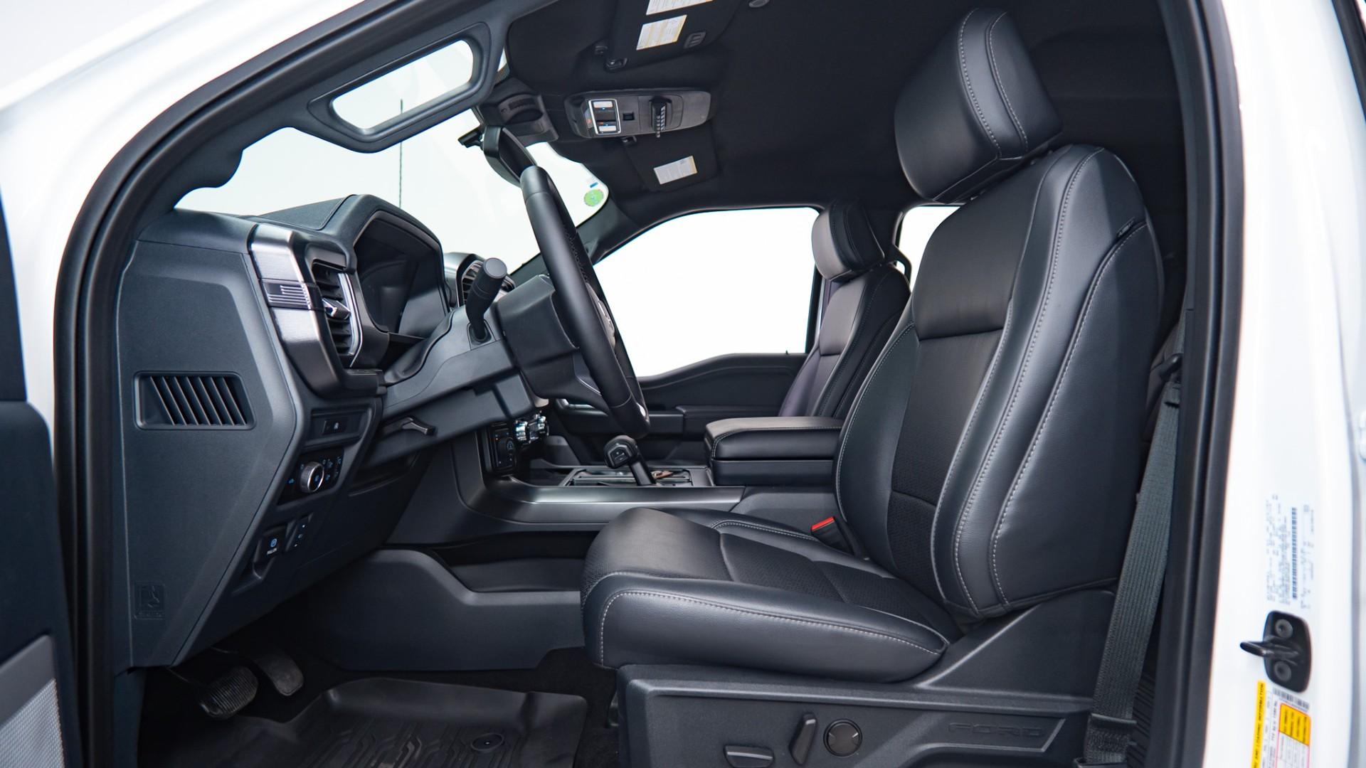 2025 FORD F-150 LARIAT in White, photo 46 of 56