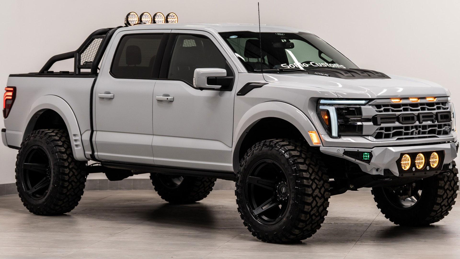 2025 FORD F-150 4X4 LARIAT in White, photo 9 of 53