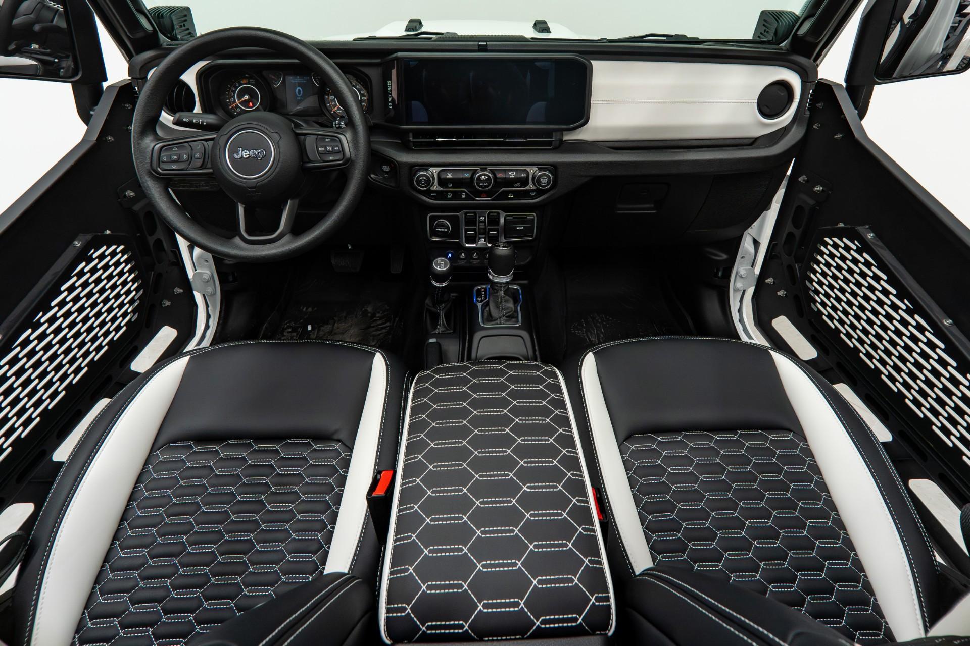 2026 JEEP WRANGLER in BRIGHT WHITE CLEARCOAT, photo 2 of 56