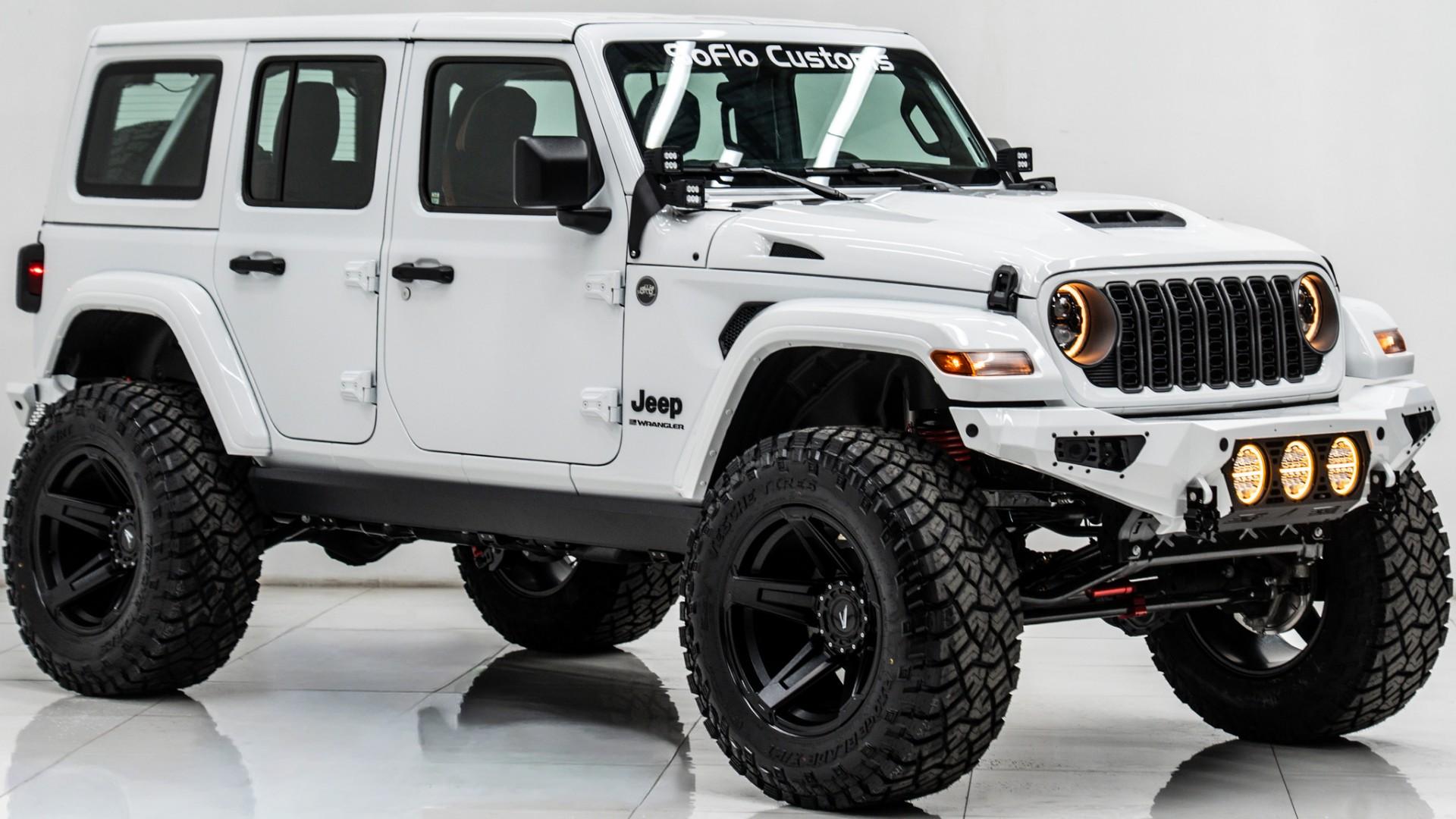 2026 JEEP WRANGLER in BRIGHT WHITE CLEARCOAT, photo 7 of 56
