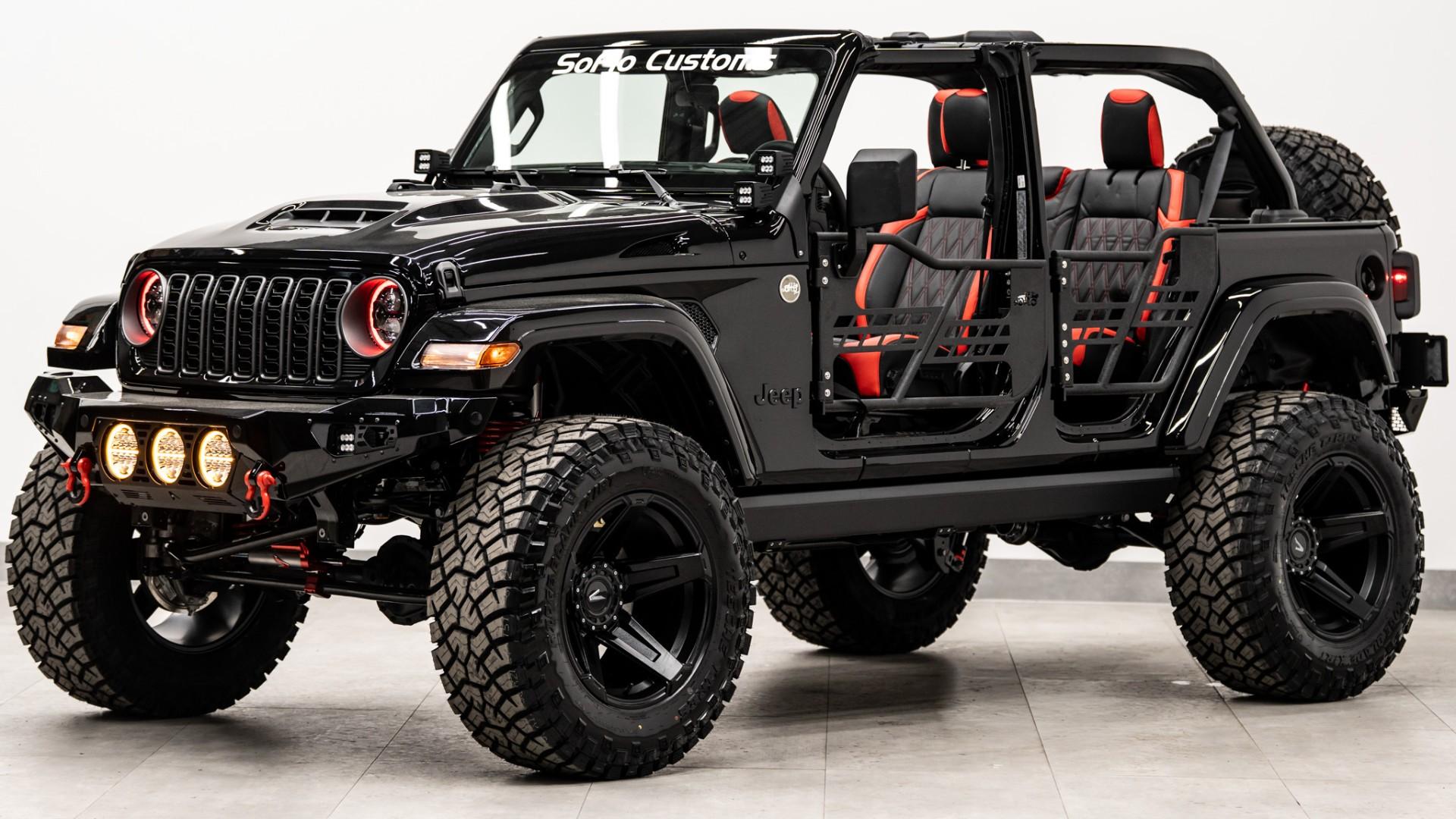 2026 JEEP WRANGLER in BLACK CLEARCOAT, photo 4 of 50