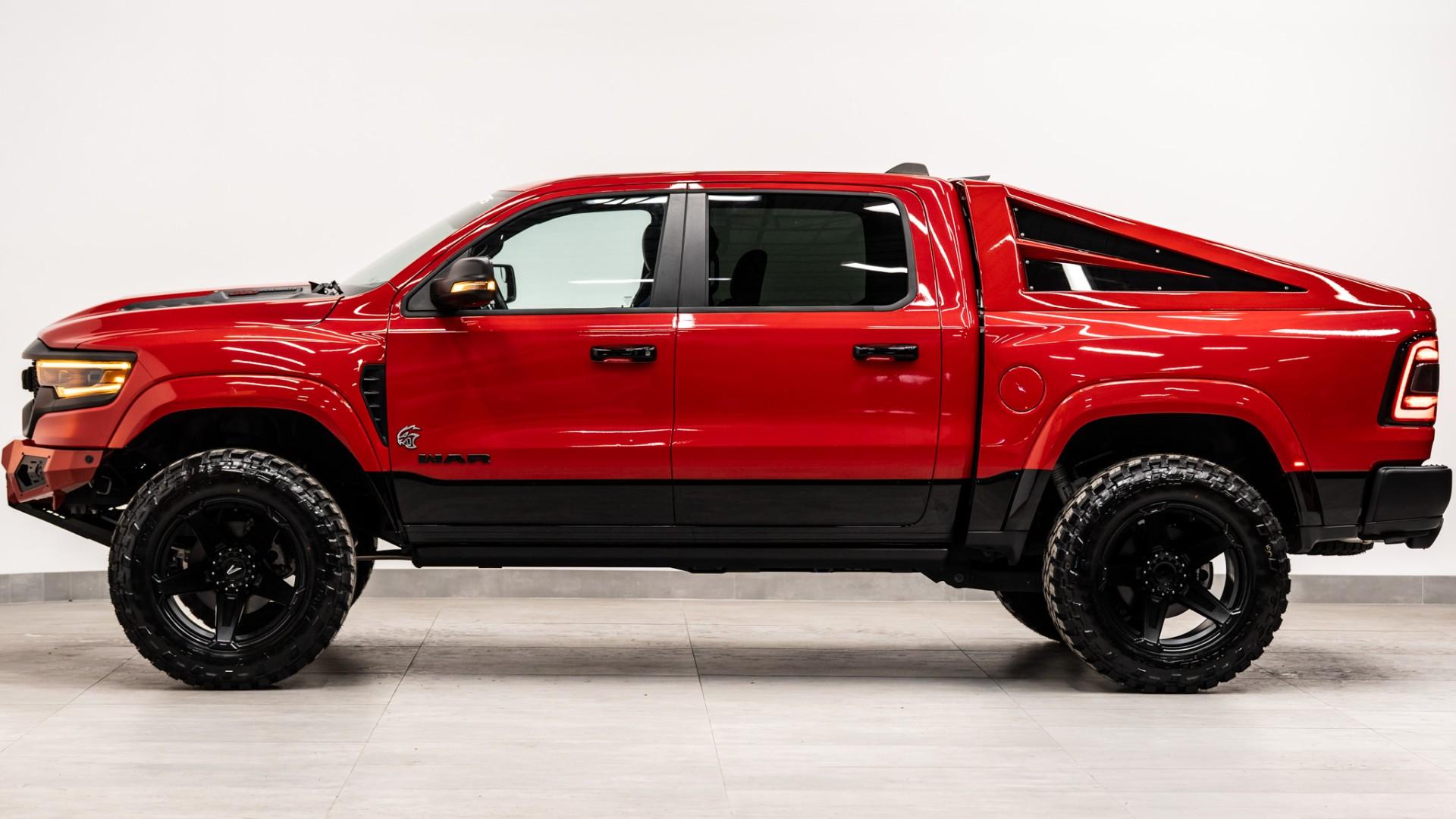 2024 RAM TRX in FLAME RED CLEARCOAT, photo 11 of 57