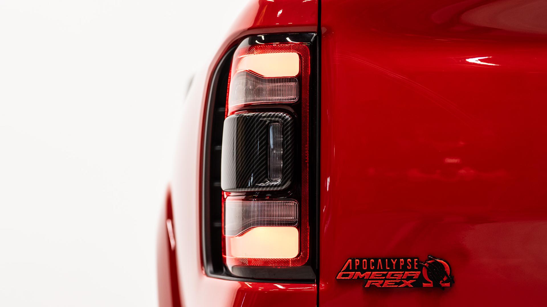 2024 RAM TRX in FLAME RED CLEARCOAT, photo 18 of 57