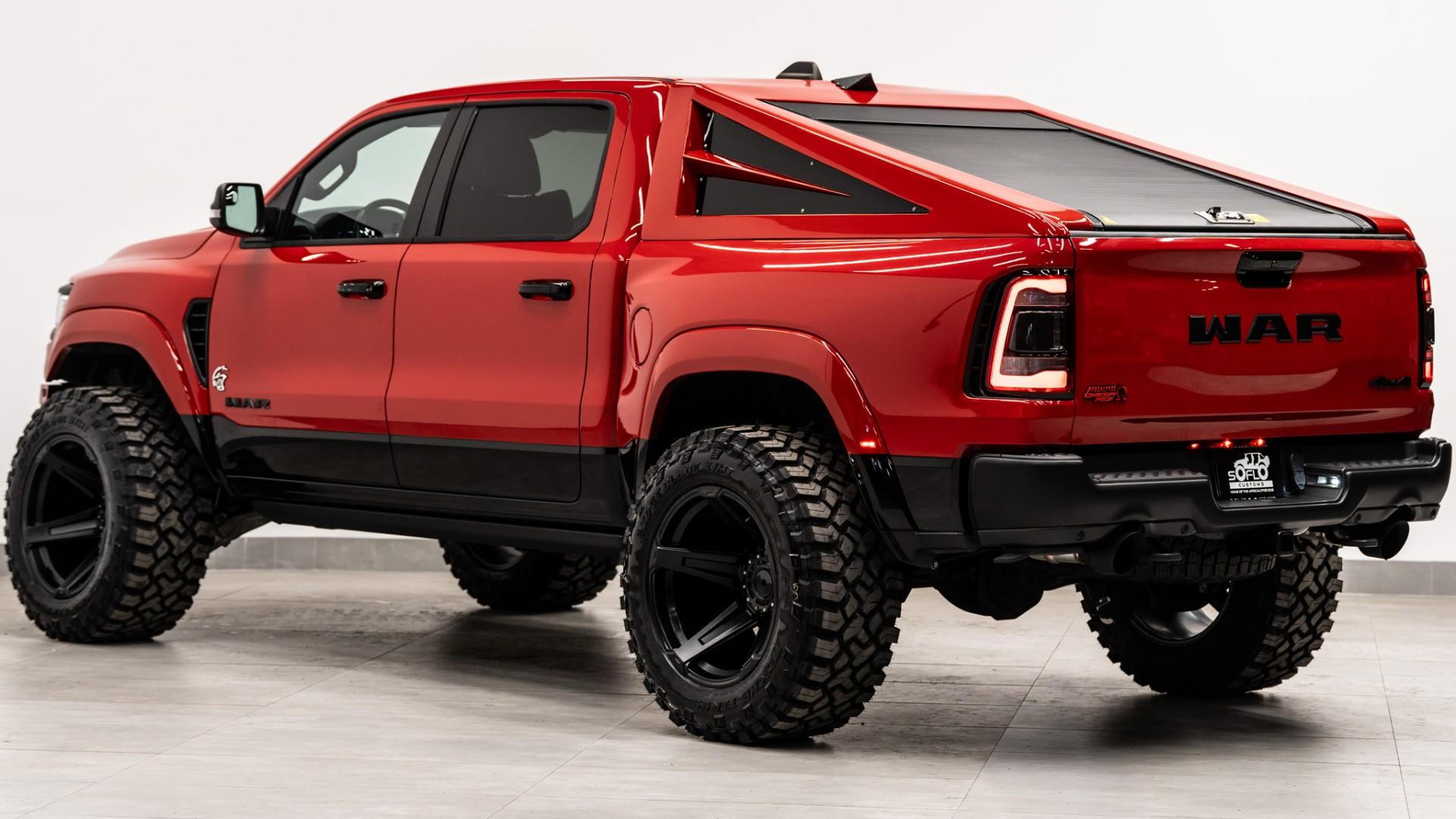2024 RAM TRX in FLAME RED CLEARCOAT, photo 10 of 57