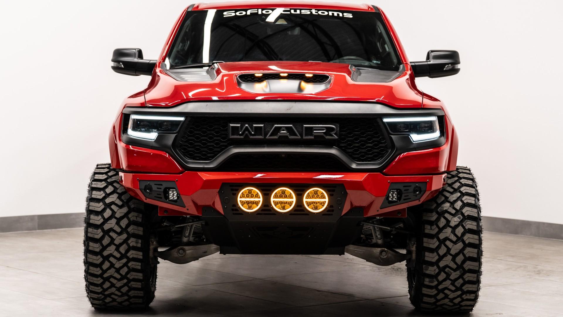 2024 RAM TRX in FLAME RED CLEARCOAT, photo 4 of 57