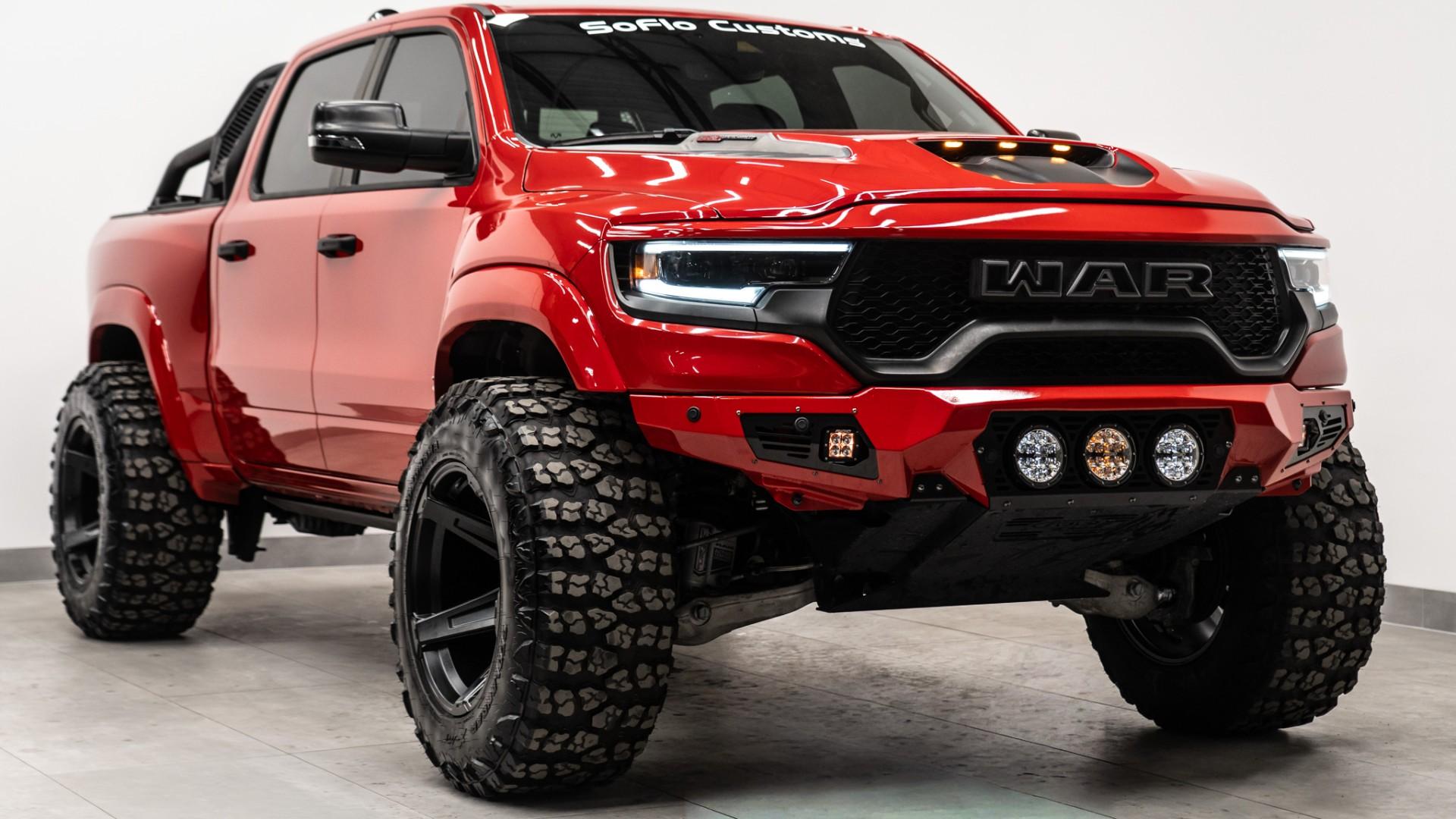 2024 RAM TRX in FLAME RED CLEARCOAT, photo 5 of 52