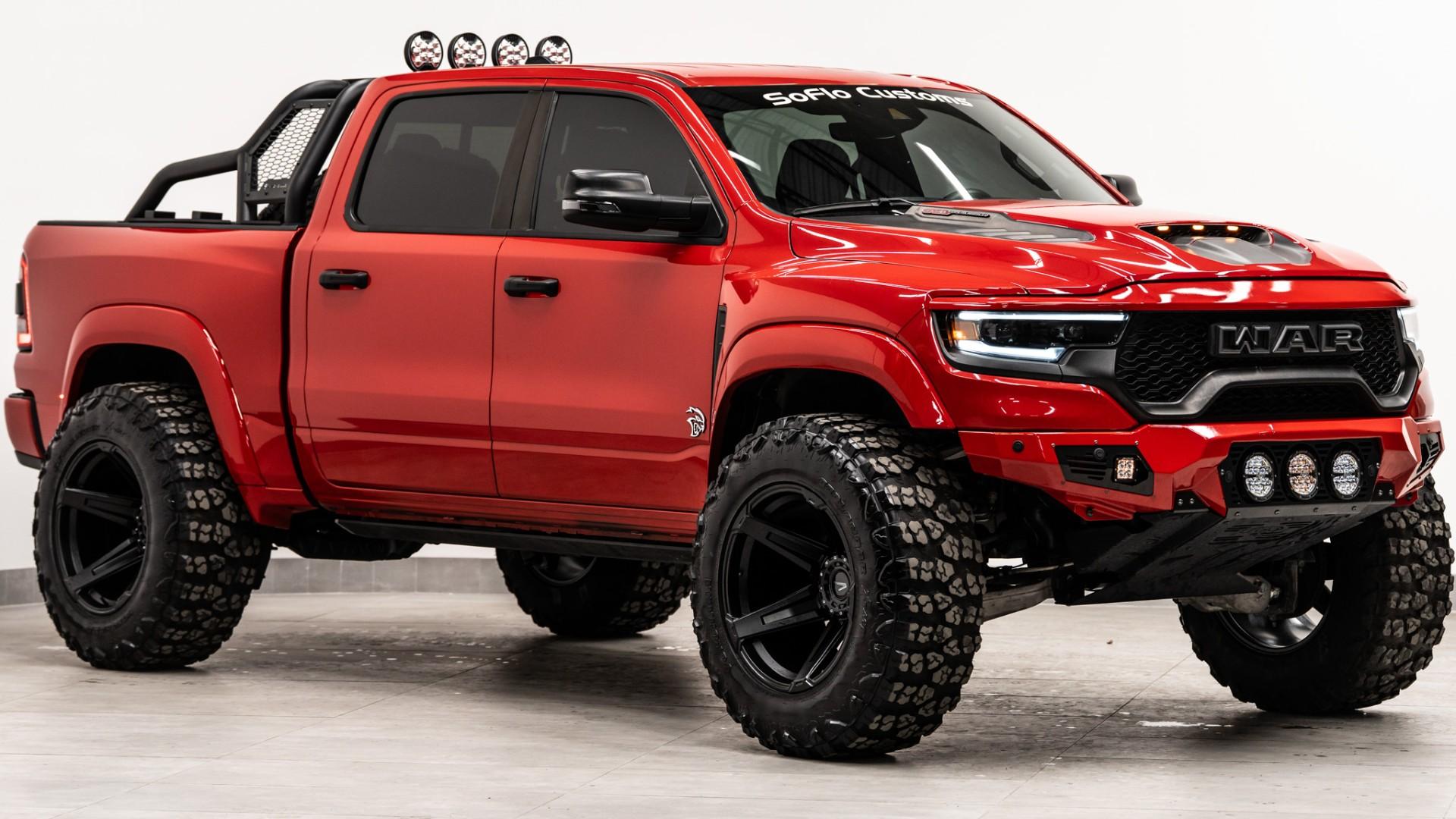 2024 RAM TRX in FLAME RED CLEARCOAT, photo 6 of 52