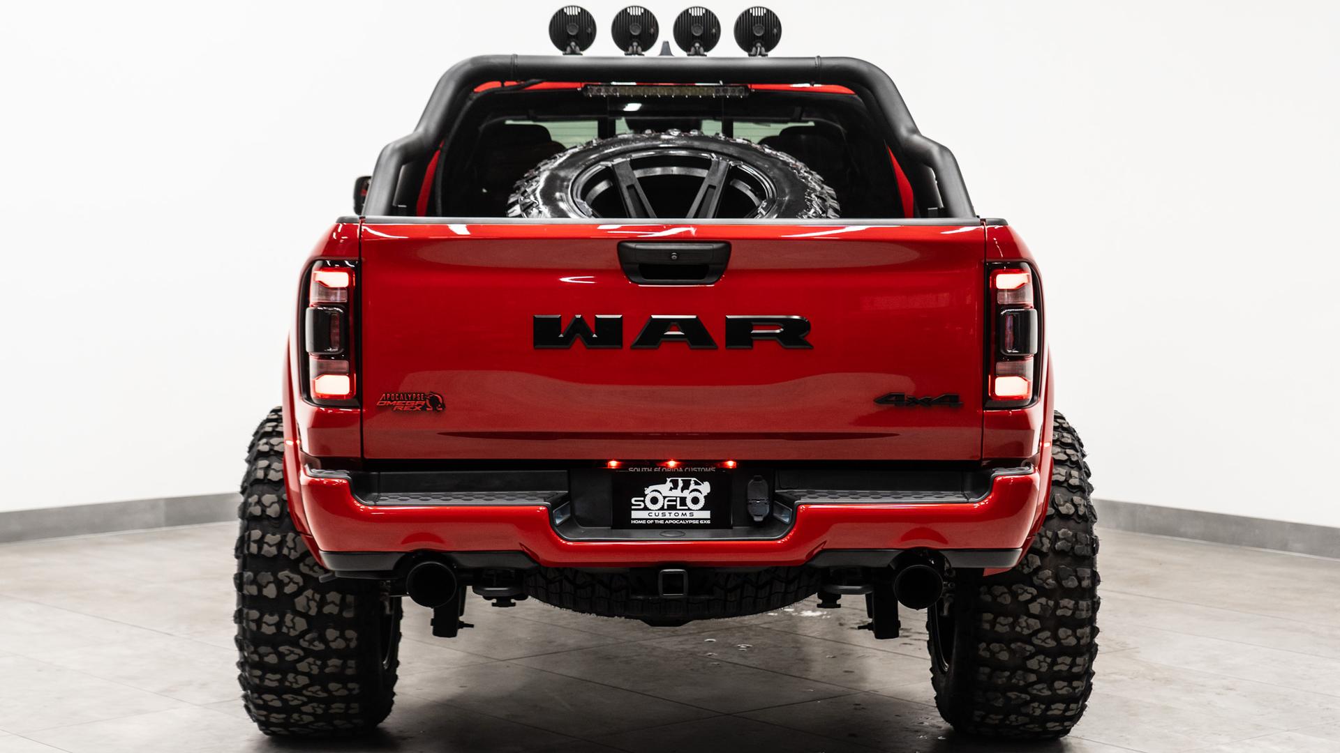 2024 RAM TRX in FLAME RED CLEARCOAT, photo 9 of 52