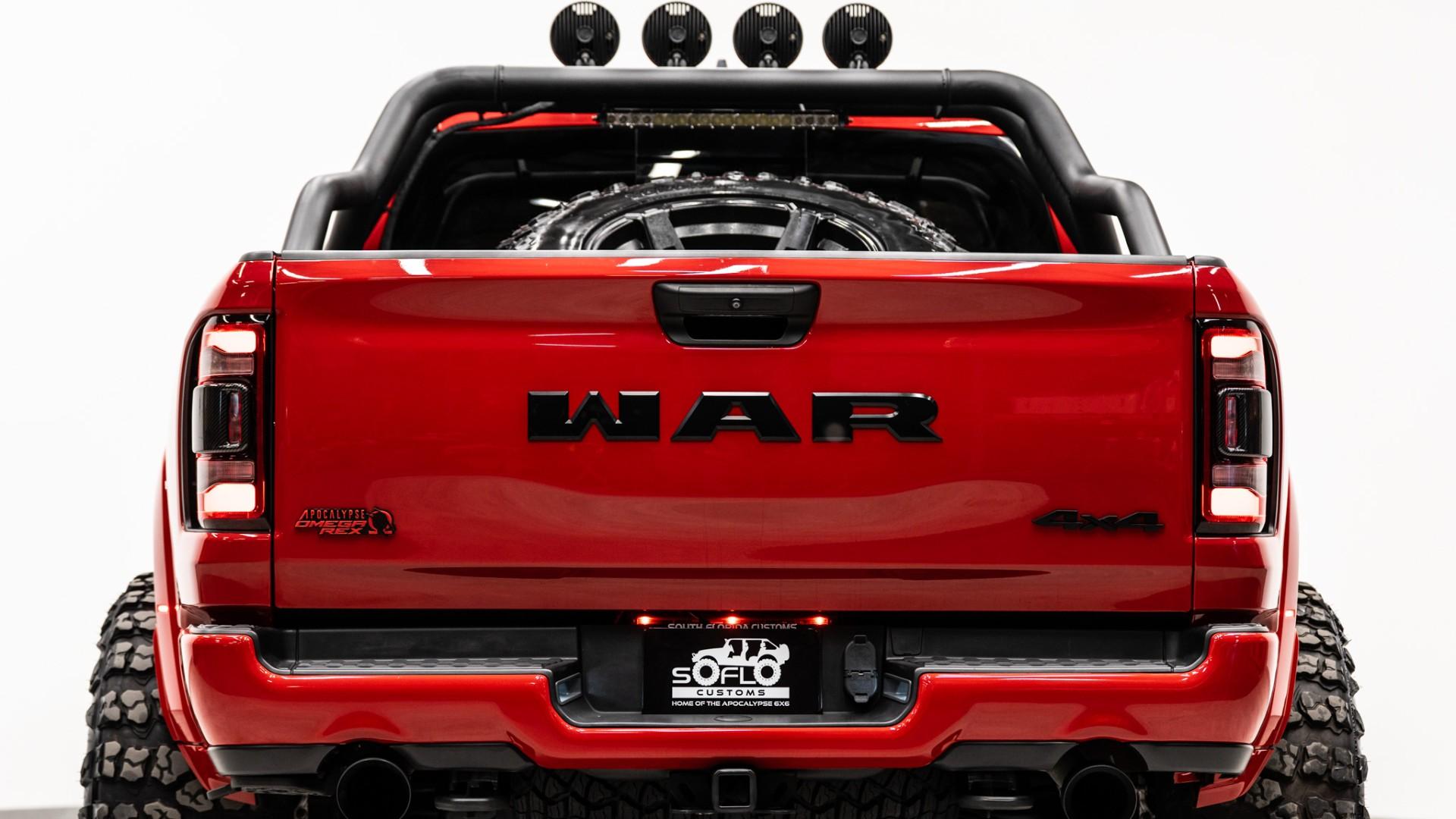 2024 RAM TRX in FLAME RED CLEARCOAT, photo 49 of 52
