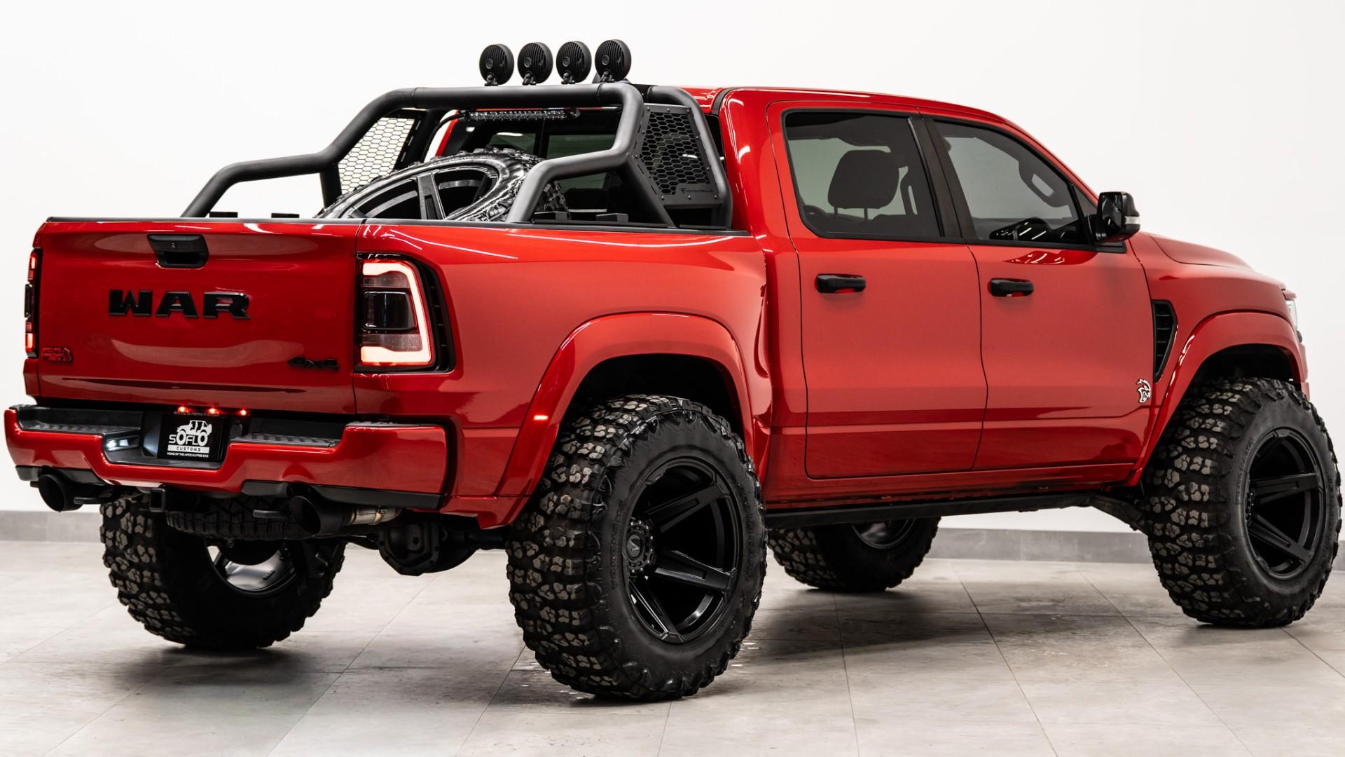 2024 RAM TRX in FLAME RED CLEARCOAT, photo 8 of 52