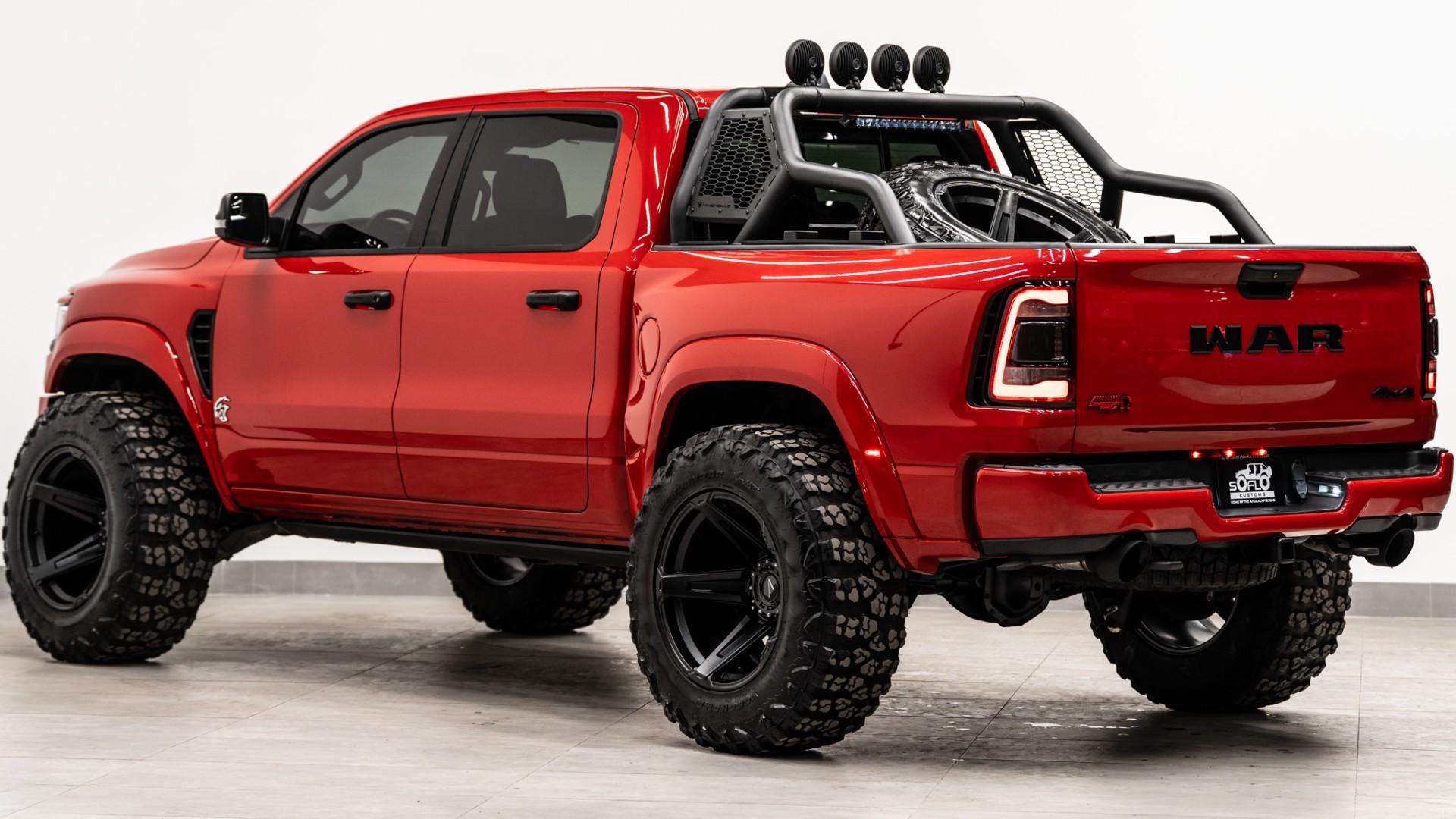 2024 RAM TRX in FLAME RED CLEARCOAT, photo 10 of 52