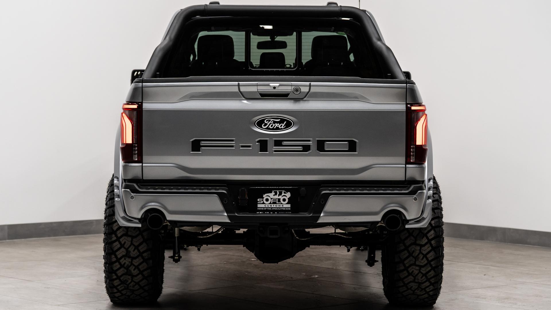 2024 FORD F-150 LARIAT in Silver, photo 9 of 46