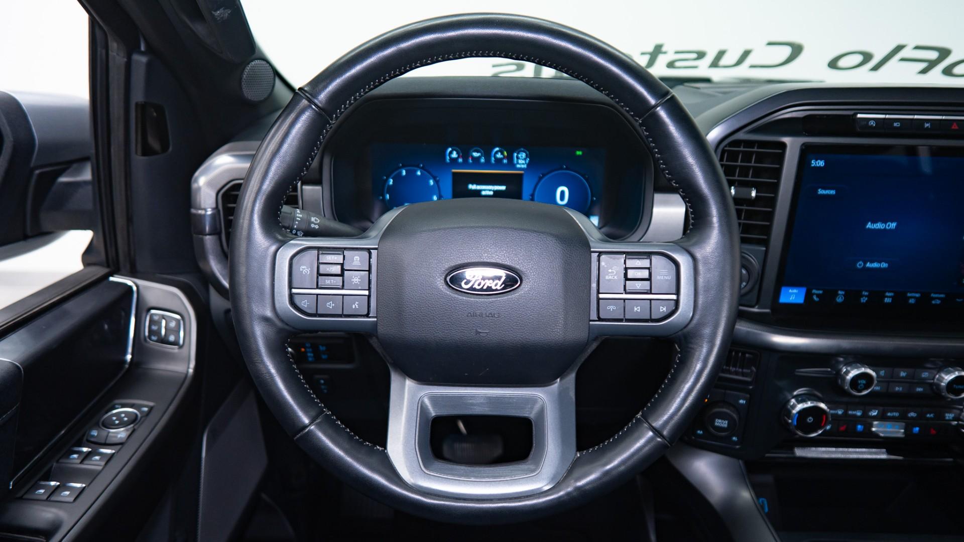 2024 FORD F-150 LARIAT in Silver, photo 37 of 46