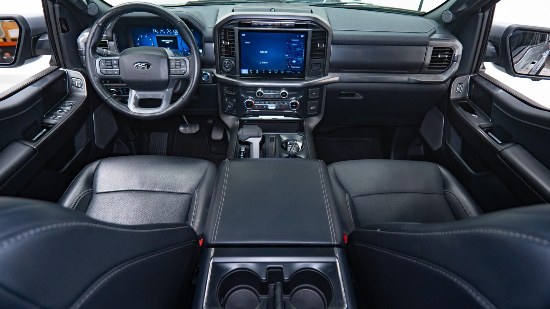 2024 FORD F-150 LARIAT in Silver, photo 2 of 46