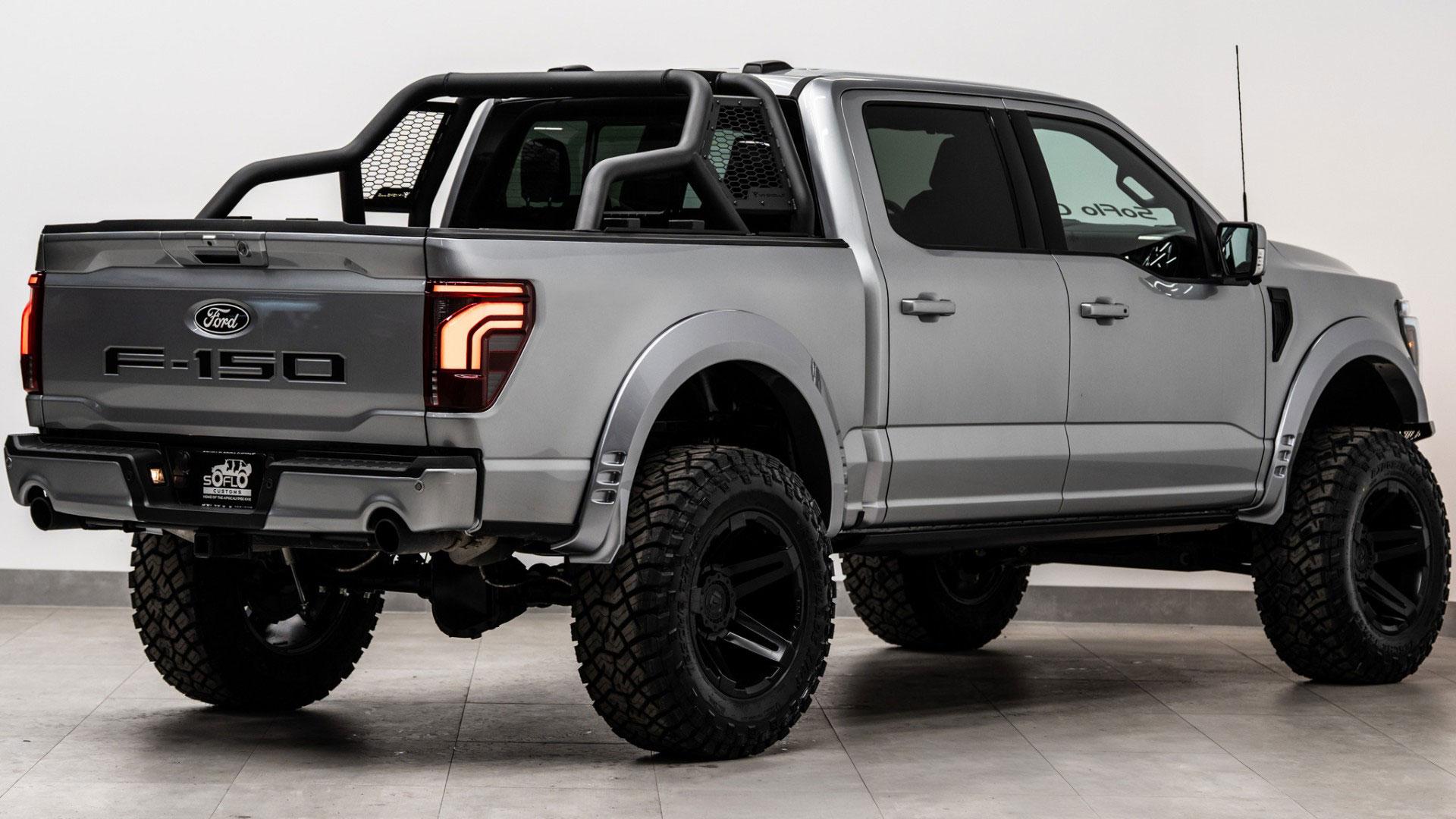 2024 FORD F-150 LARIAT in Silver, photo 8 of 46