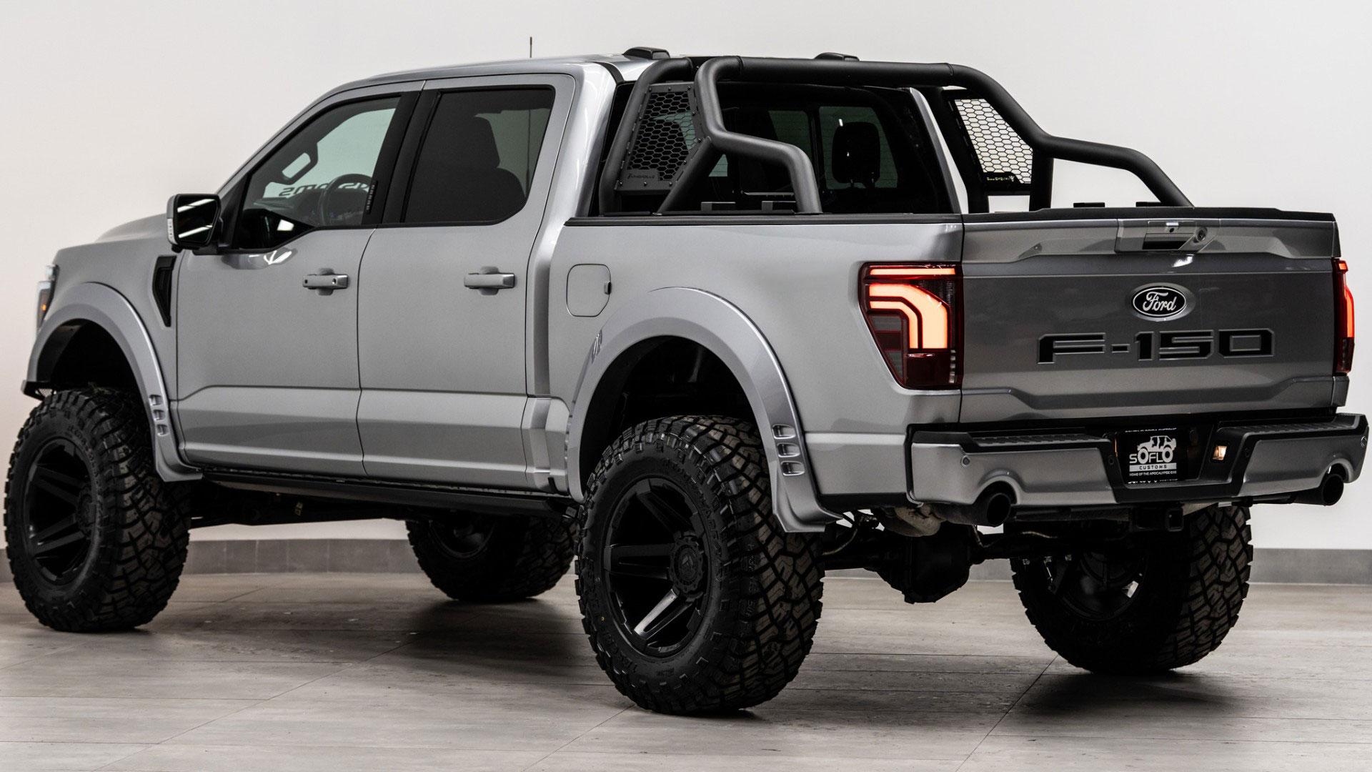 2024 FORD F-150 LARIAT in Silver, photo 10 of 46