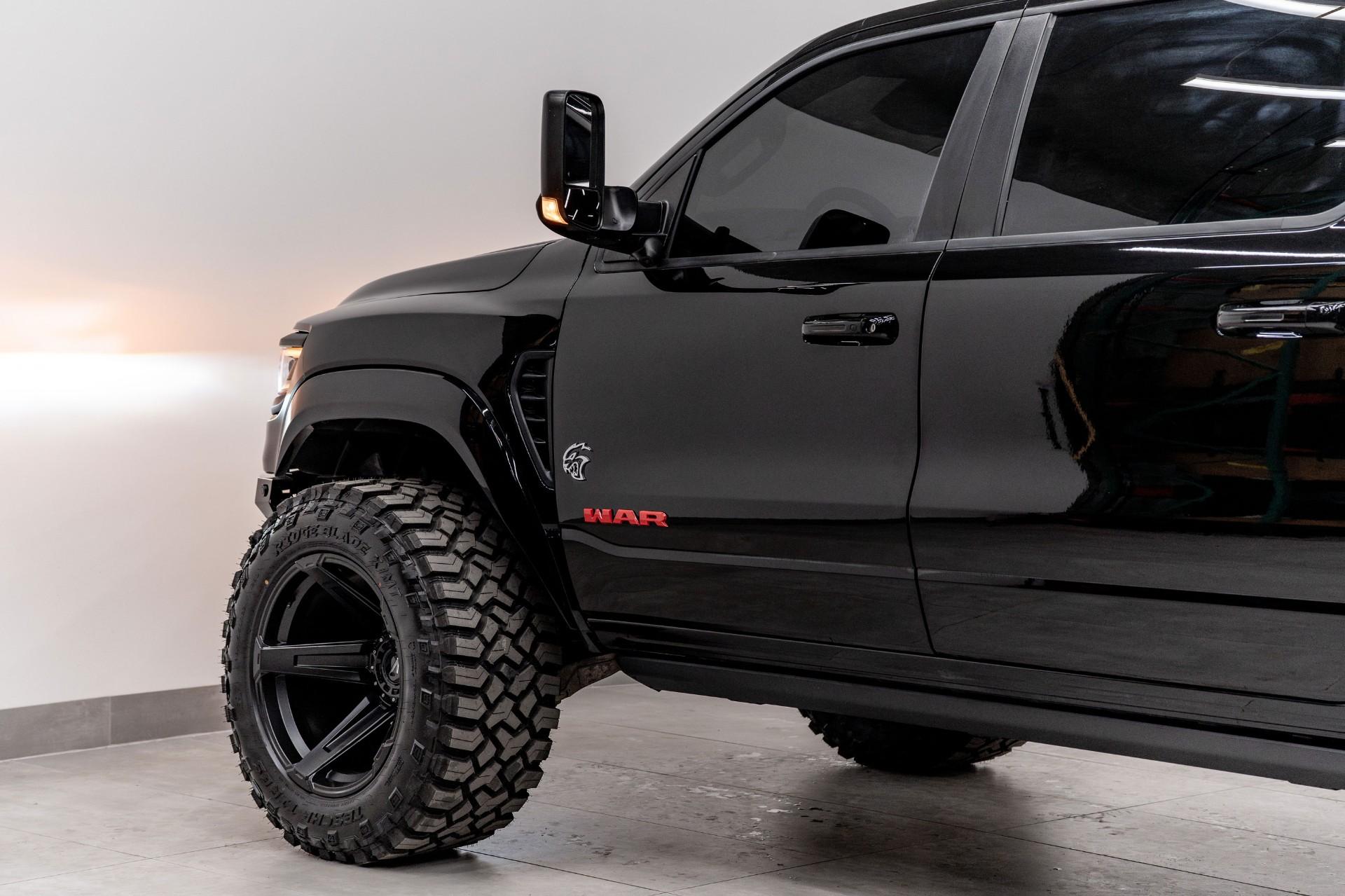 2022 RAM TRX in DIAMOND BLACK CRYSTAL PEARLCOAT, photo 33 of 49