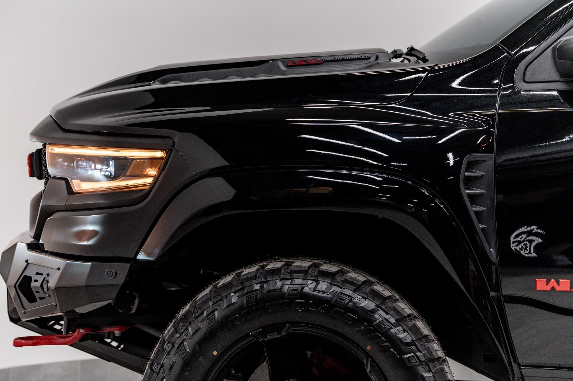 2022 RAM TRX in DIAMOND BLACK CRYSTAL PEARLCOAT, photo 35 of 49