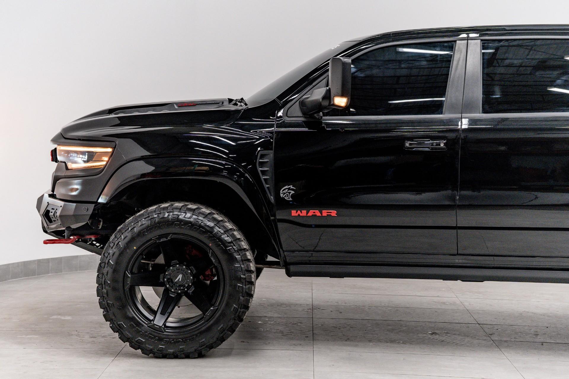 2022 RAM TRX in DIAMOND BLACK CRYSTAL PEARLCOAT, photo 36 of 49