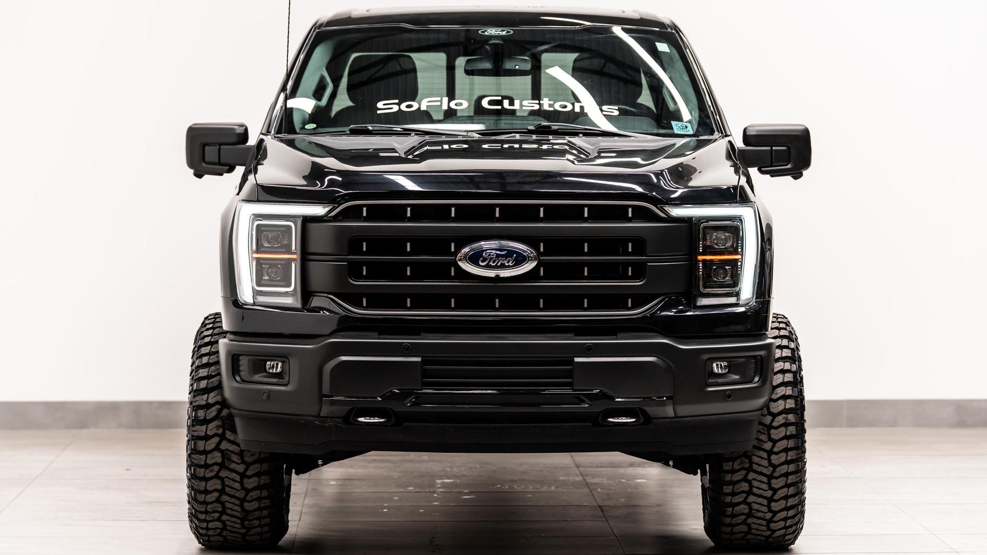 2021 FORD F-150 in Black, photo 4 of 54