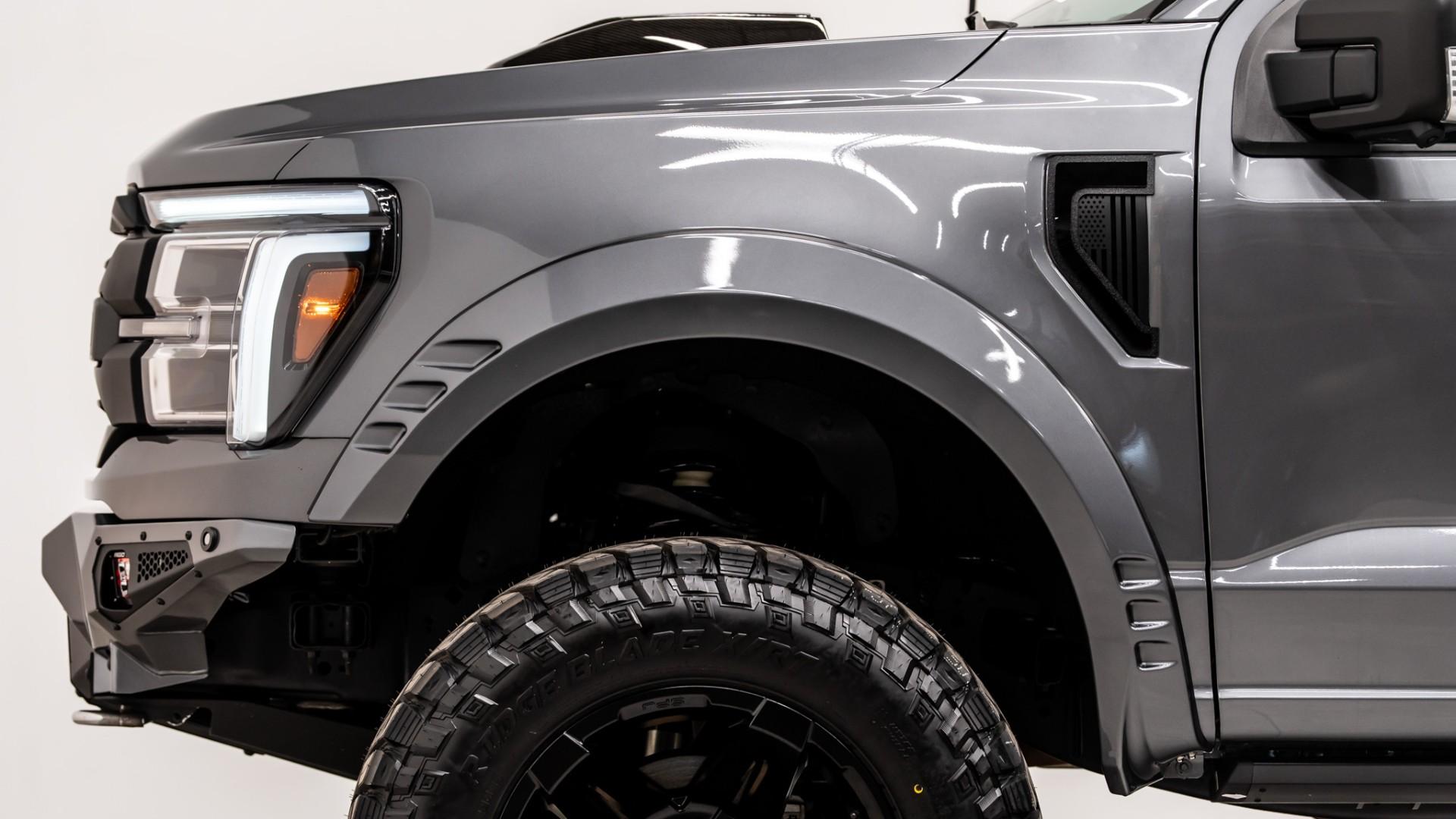 2024 FORD F-150 LARIAT in Gray, photo 14 of 56