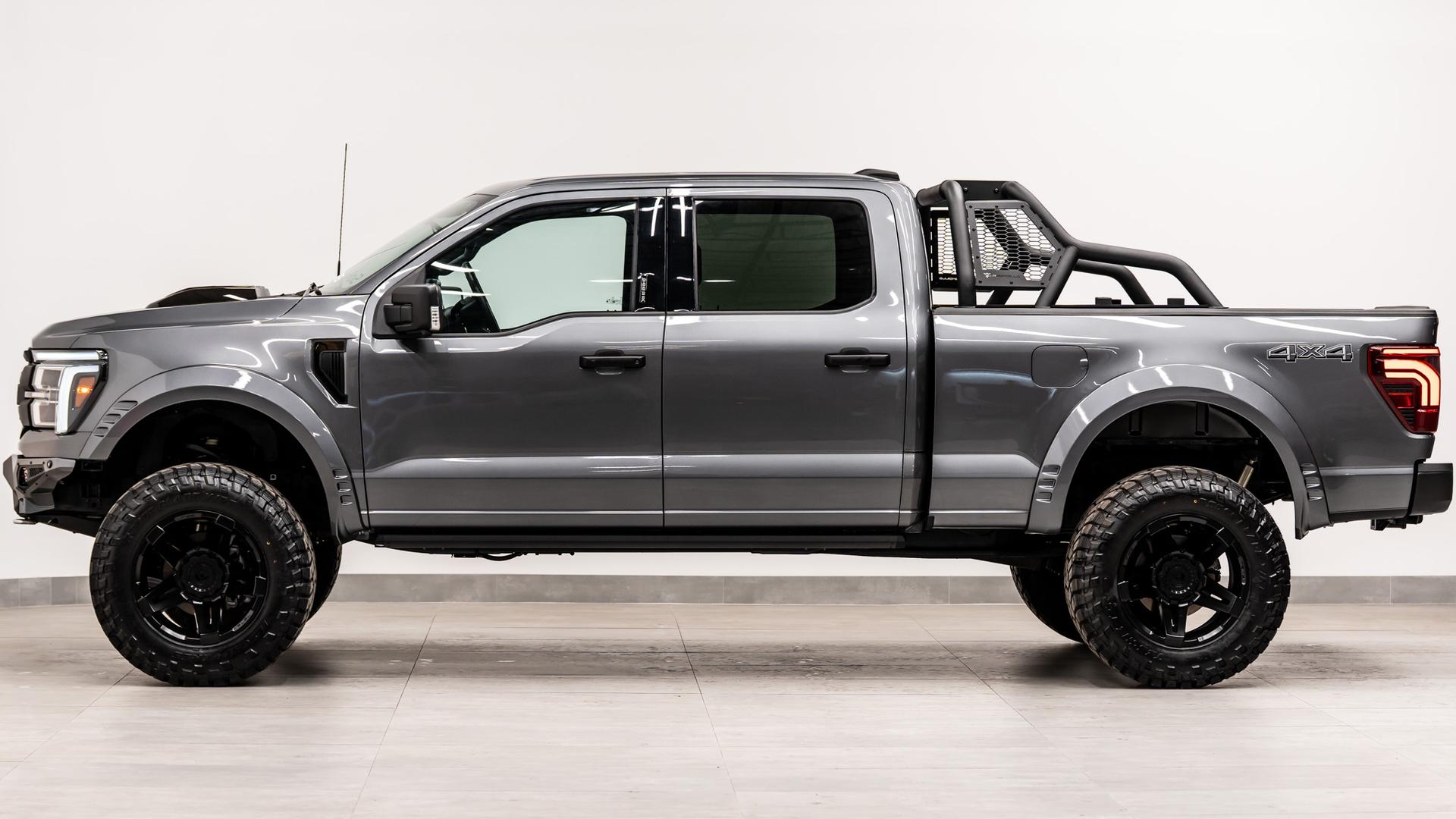 2024 FORD F-150 LARIAT in Gray, photo 11 of 56