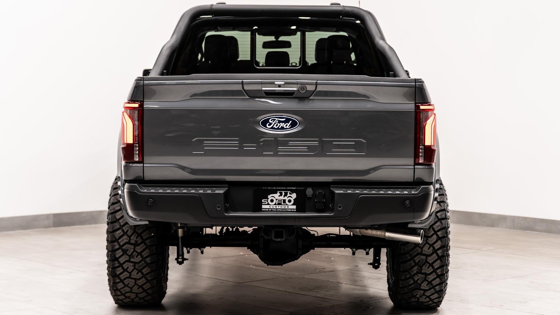 2024 FORD F-150 LARIAT in Gray, photo 9 of 56