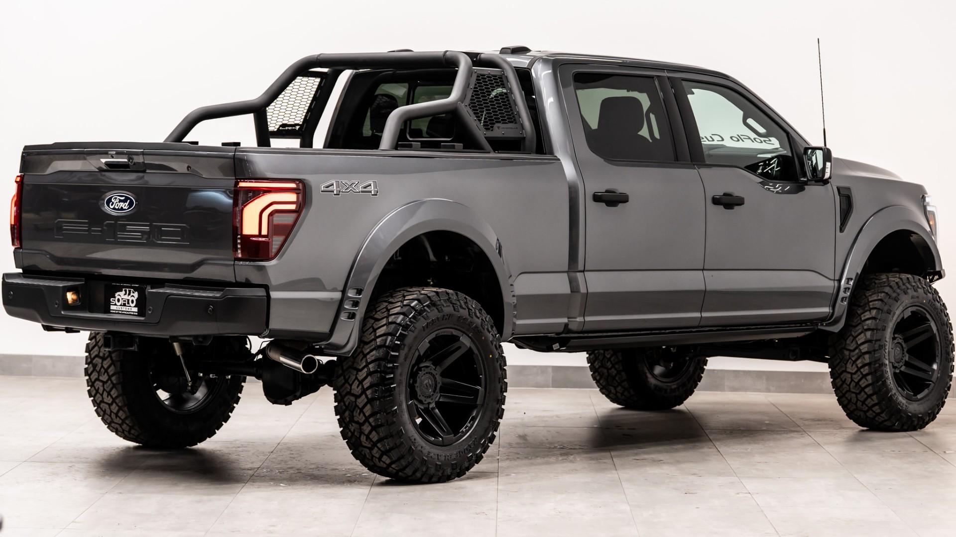2024 FORD F-150 LARIAT in Gray, photo 8 of 56